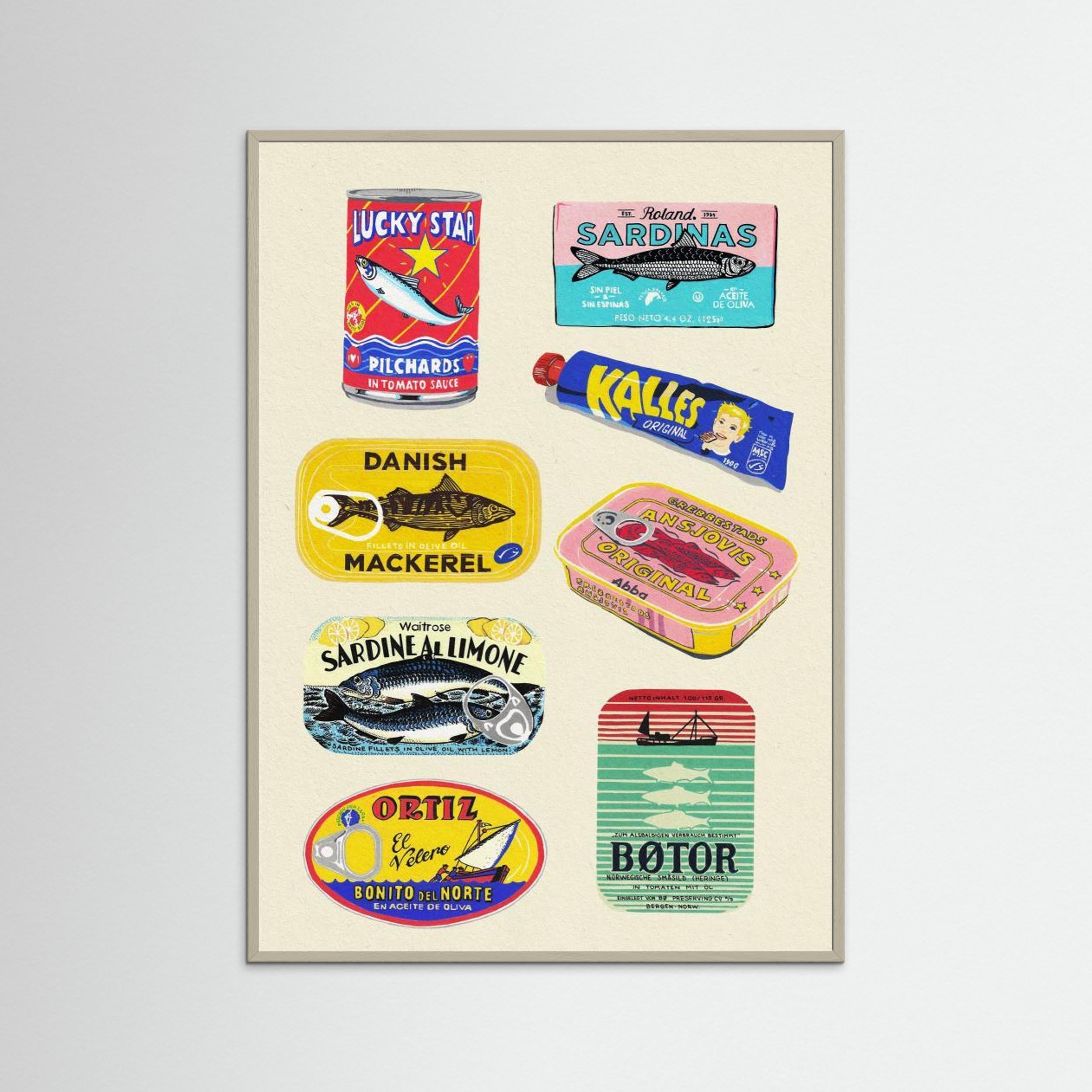 Canned Fish by Studio Mandariini