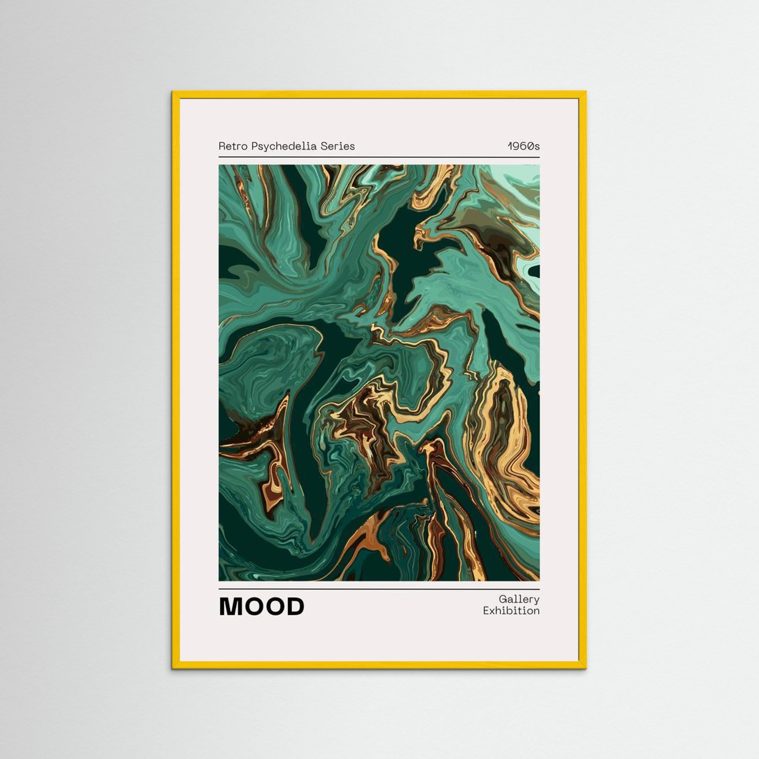 Retro 1960 MOOD By The Frame Gain Fine Art Paper