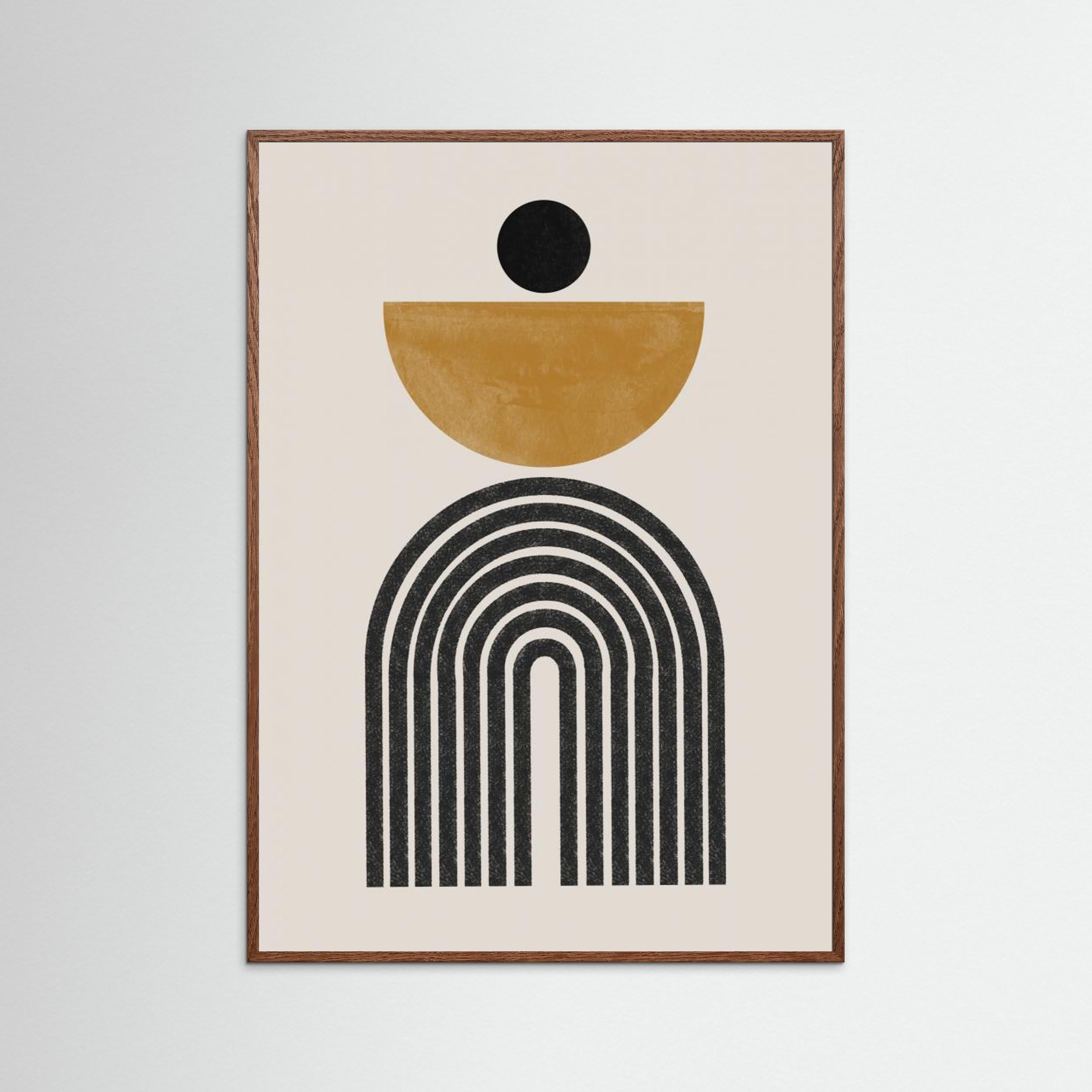 Mid Century No2. by The Miuus Studio Fine Art Paper 