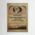 Aristotle Poster by Dion Gem Canvas