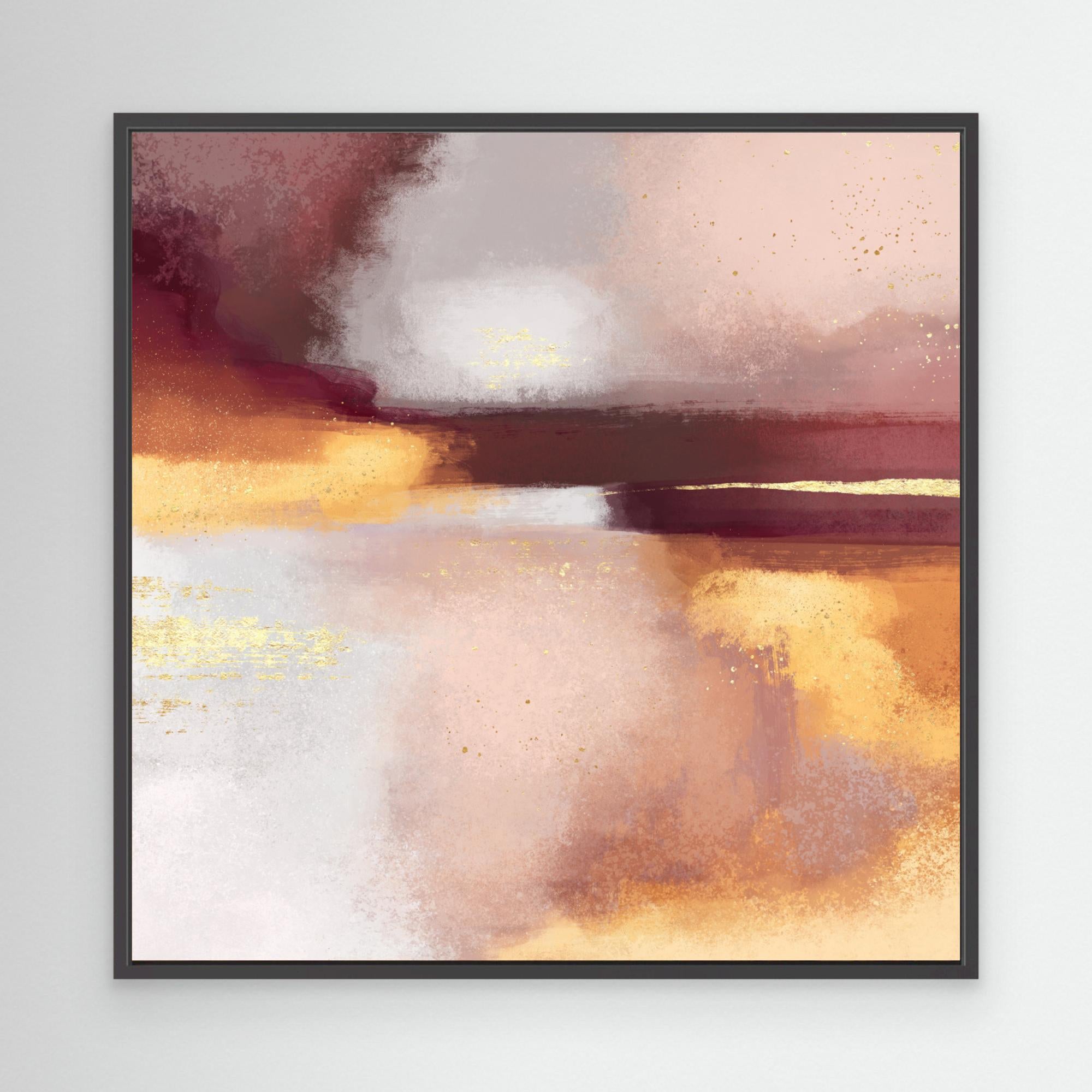 Burgundy Sunset by Elisabeth Fredriksson