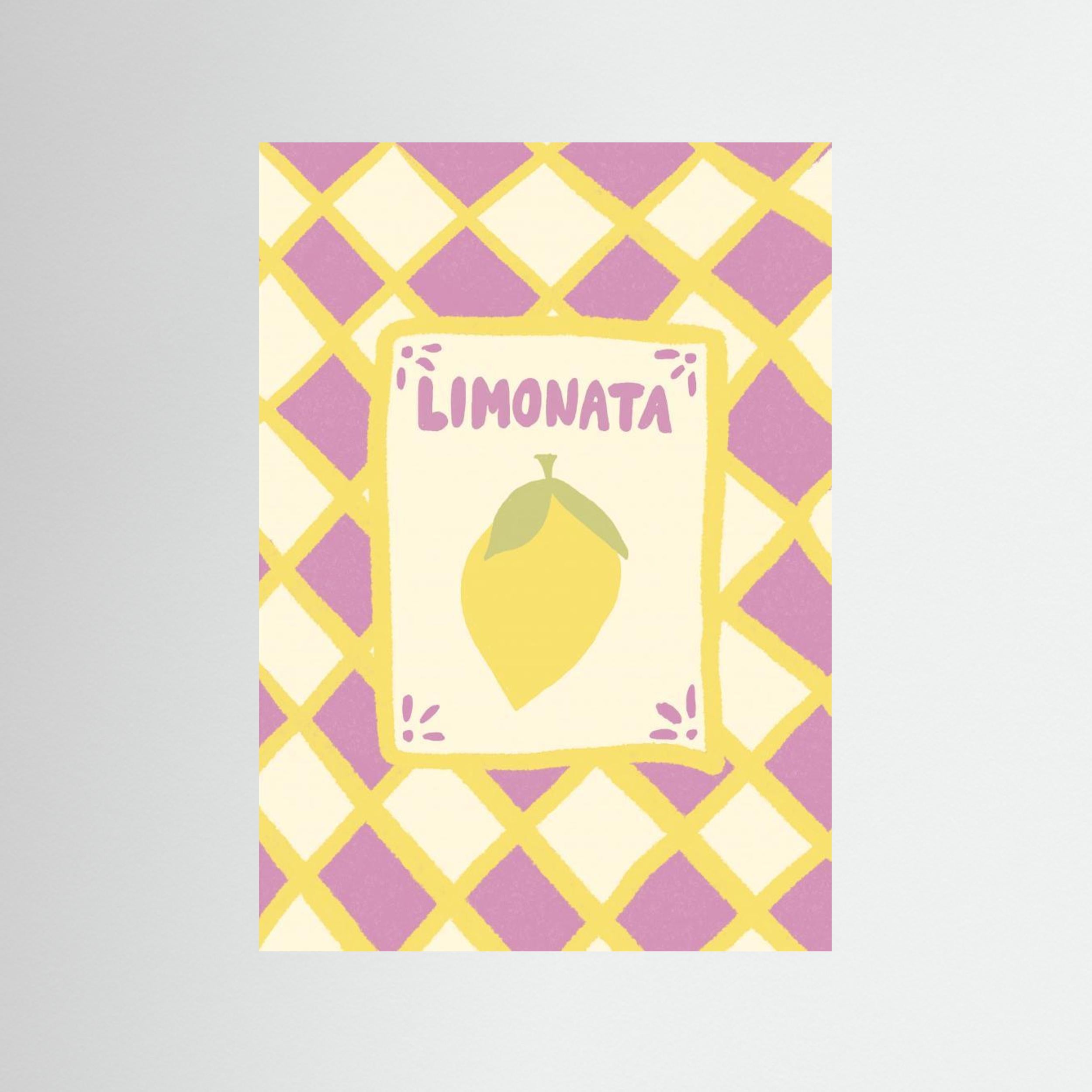 Lemonade by Studio Dolci Fine Art Paper 