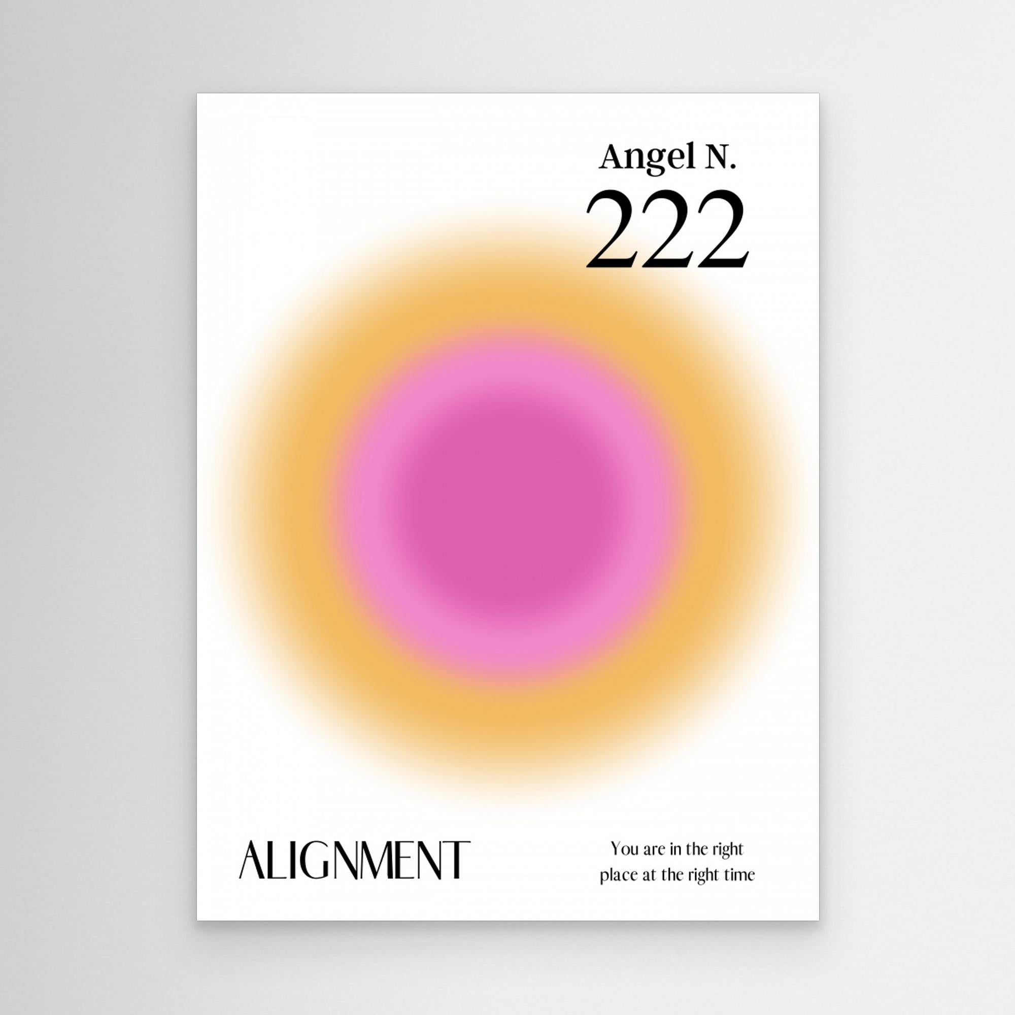 Angel Number 222 by Amélie Canvas