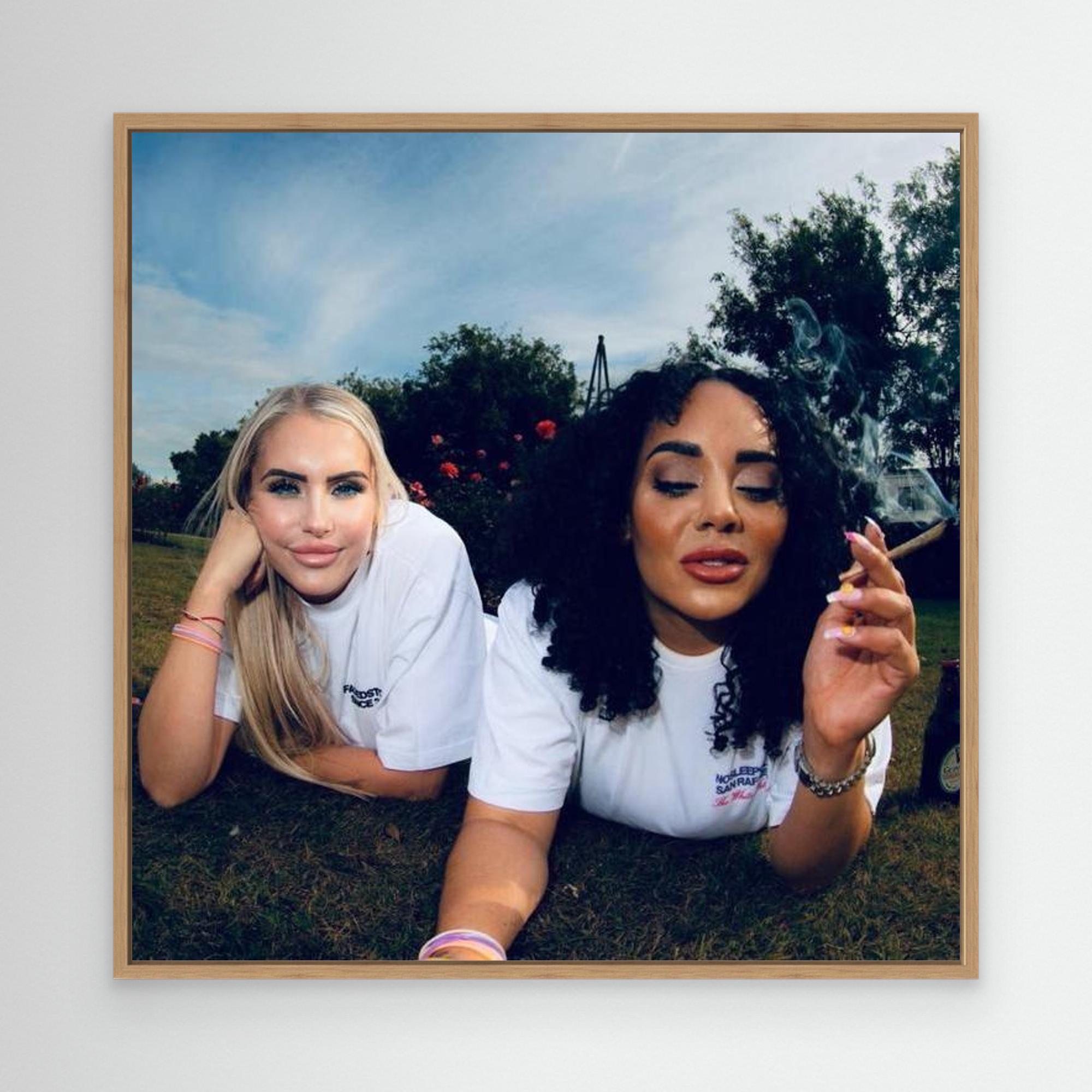 Day. since 1998 by Maddie Moor The Frame Gain Canvas 