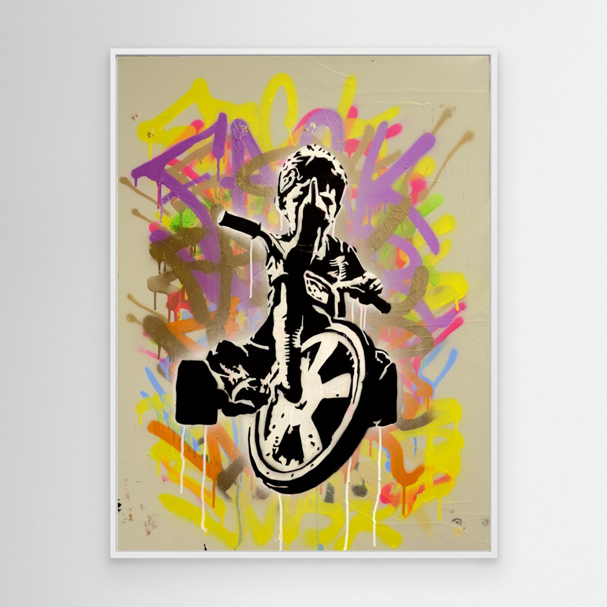 Fuck war by Suzan Habib Canvas