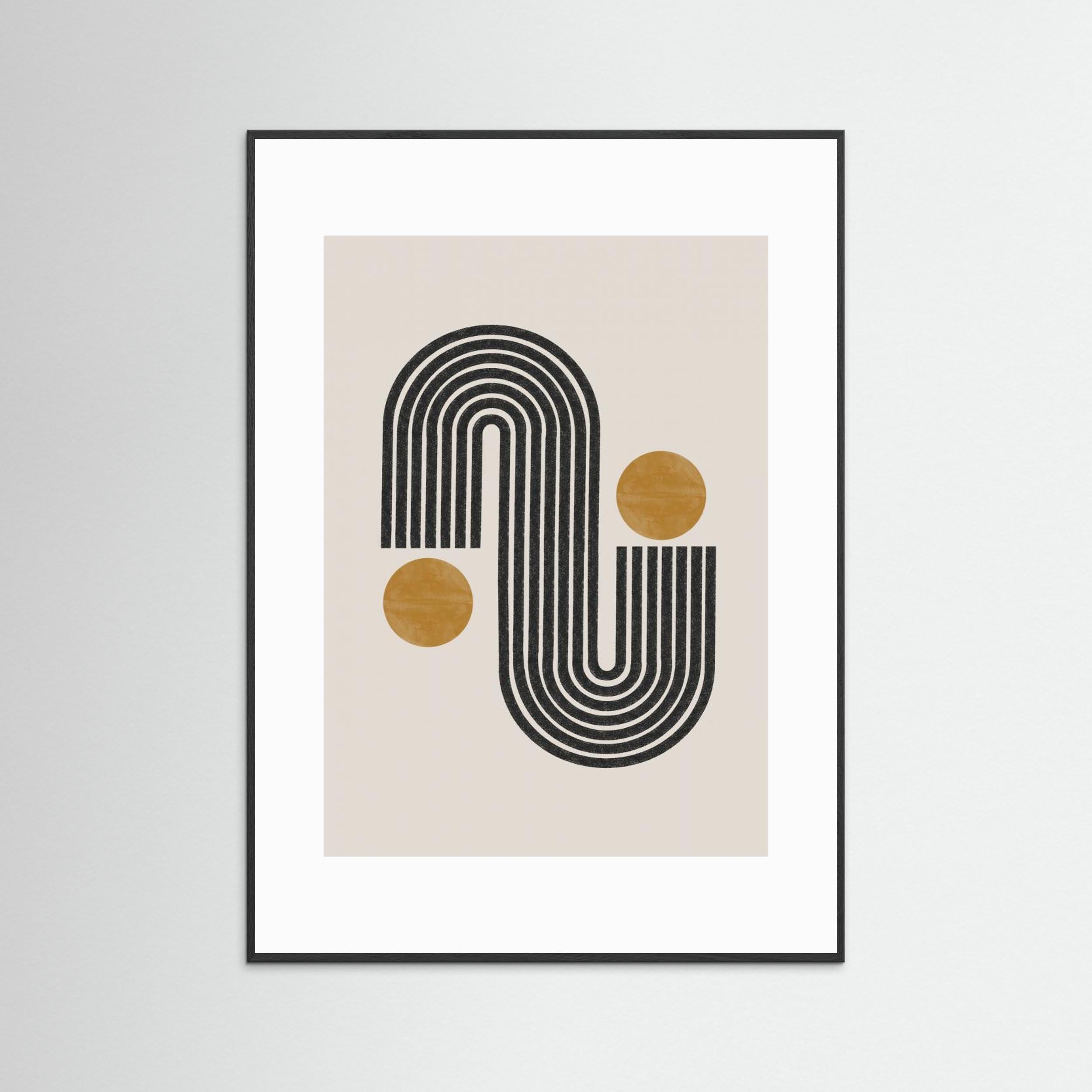 Mid Century No3. by The Miuus Studio Fine Art Paper
