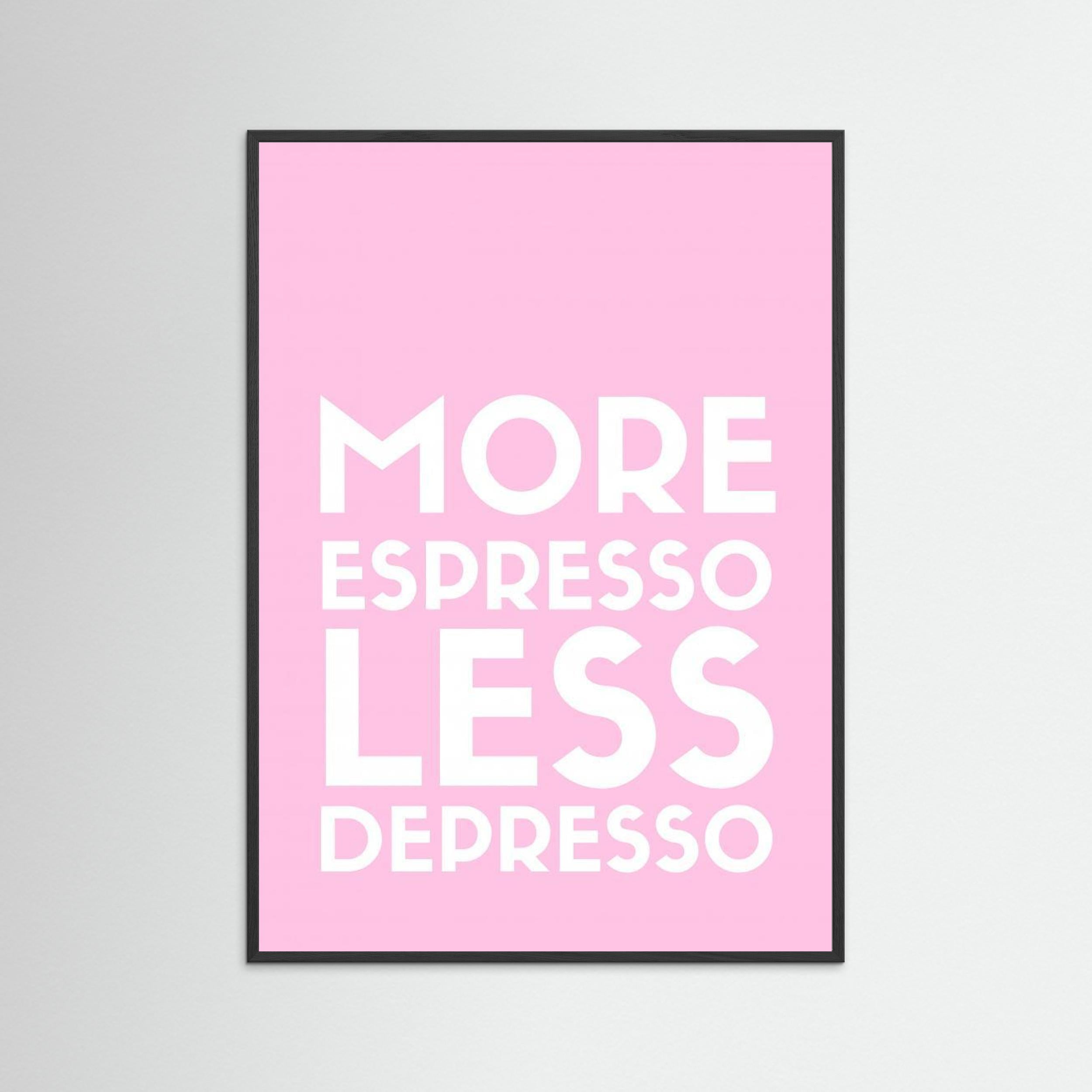 Espresso Depresso by Athene Fritsch Fine Art Paper 