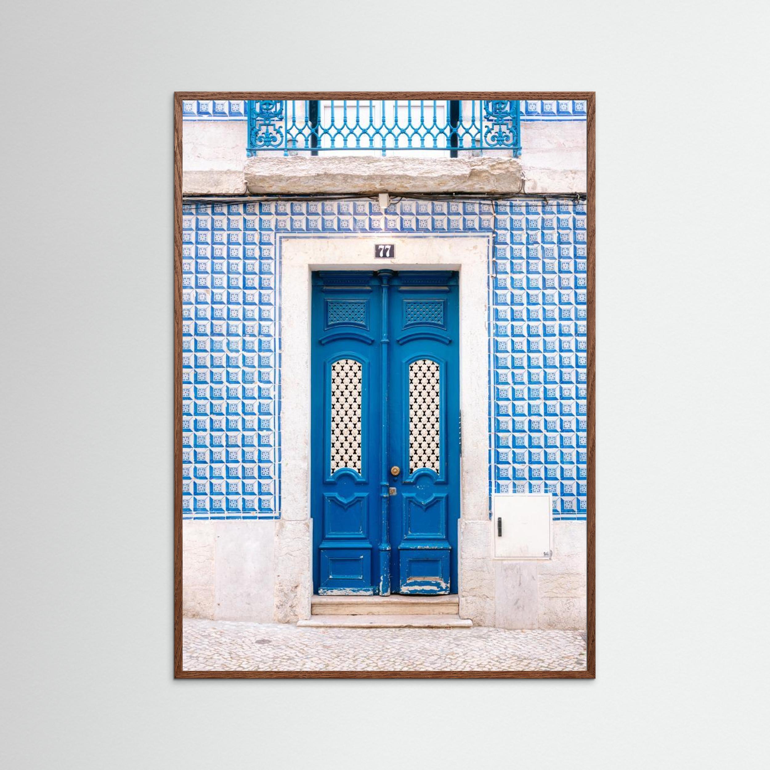 Blue Lisbon by Raisa Zwart Fine Art Paper 