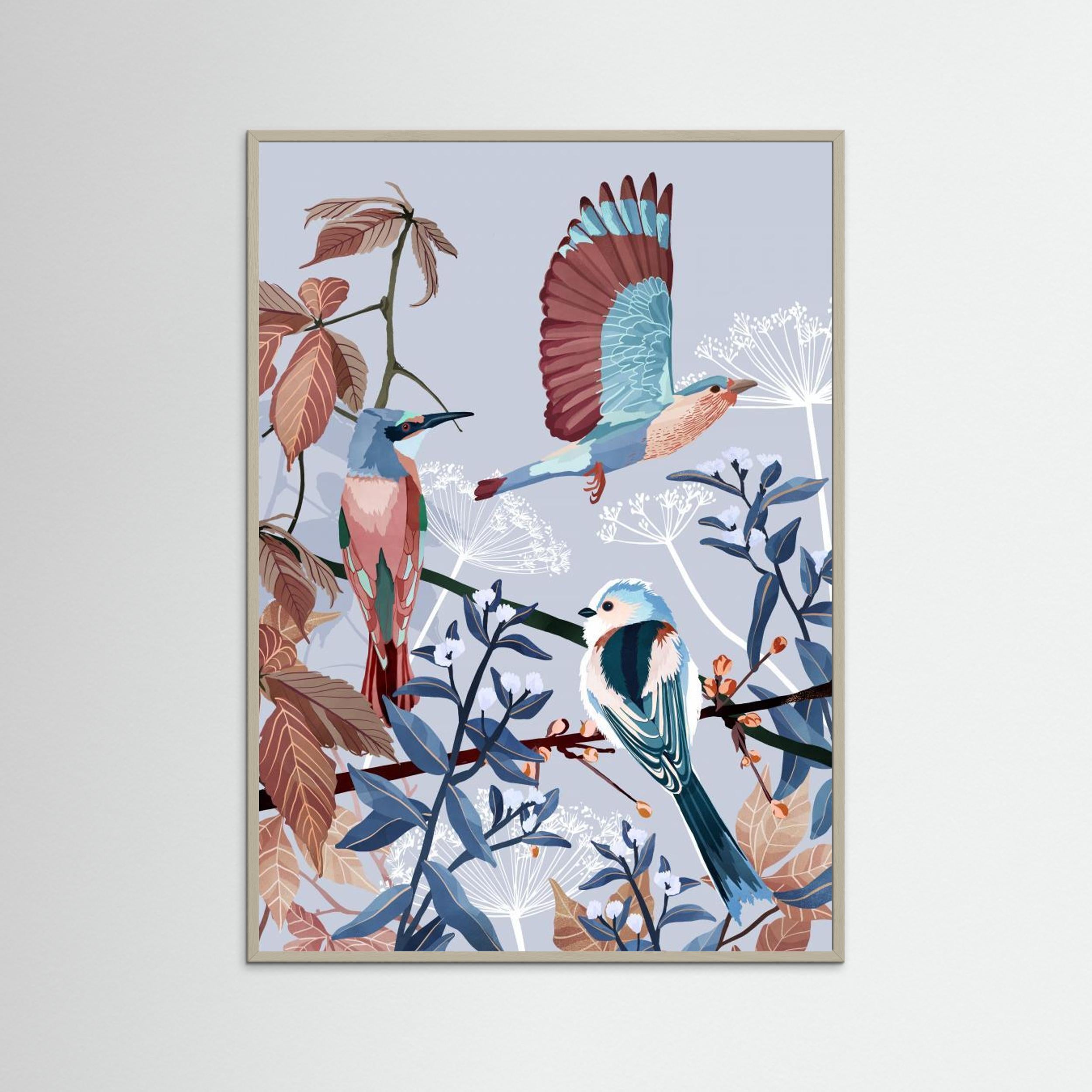 Birds of Winter by Goed Blauw