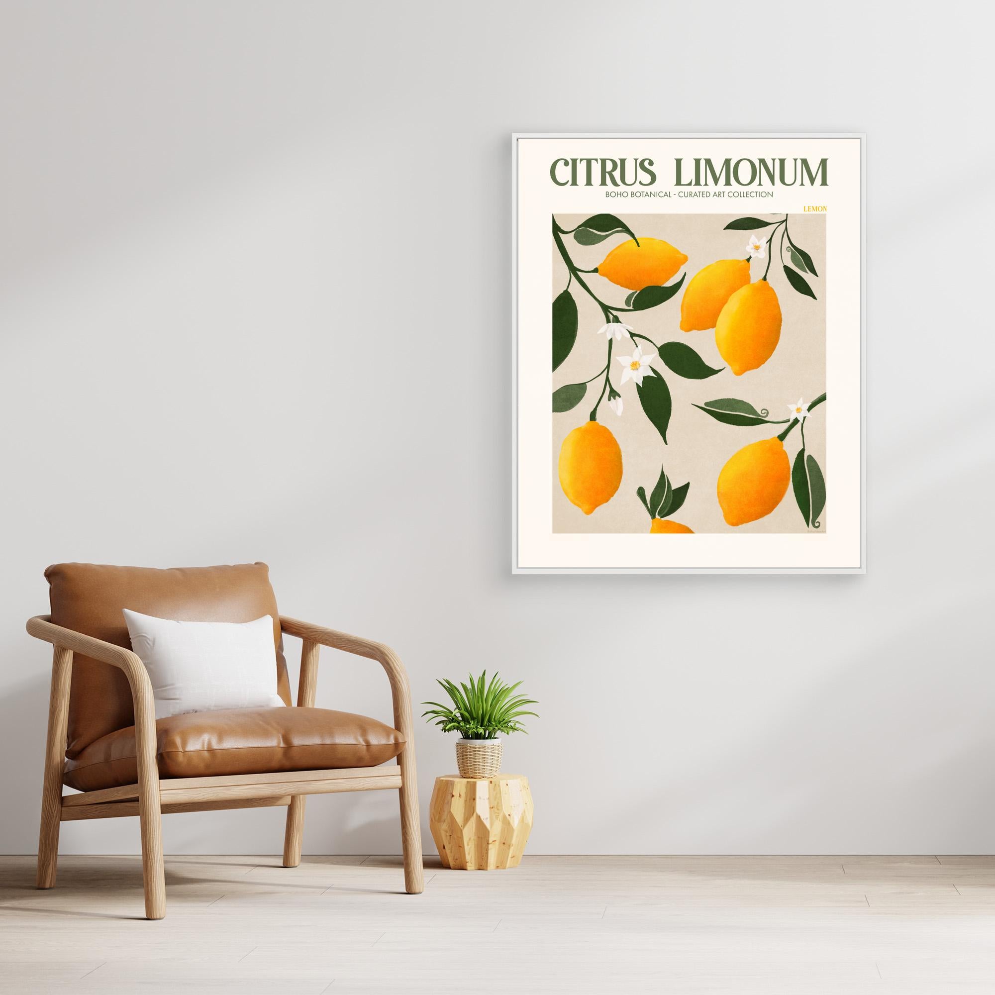 Citrus Limonum - Lemon by Emel Tunaboylu