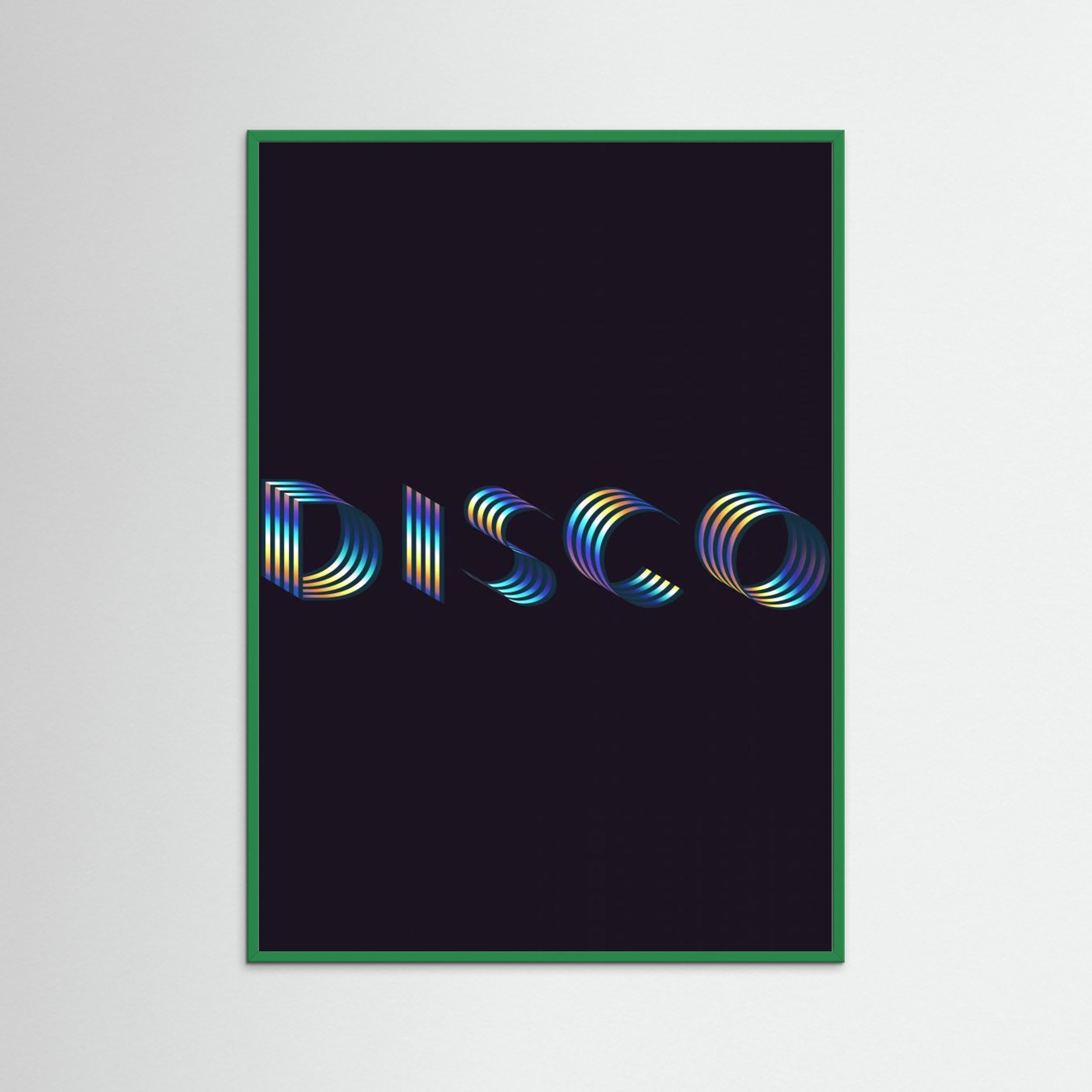 Disco by Uma Gokhale Fine Art Paper