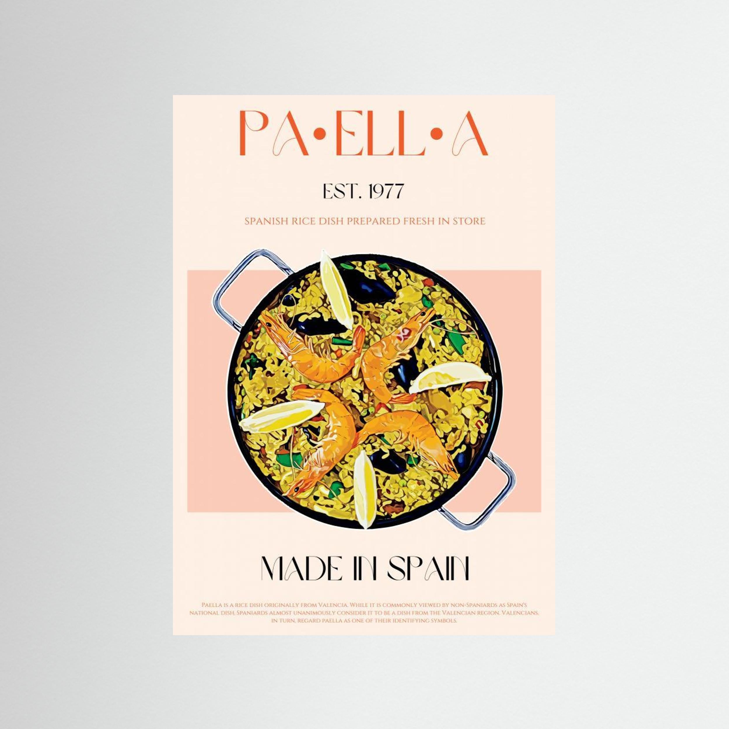 Paella by Nazma Khokhar Fine Art Paper 