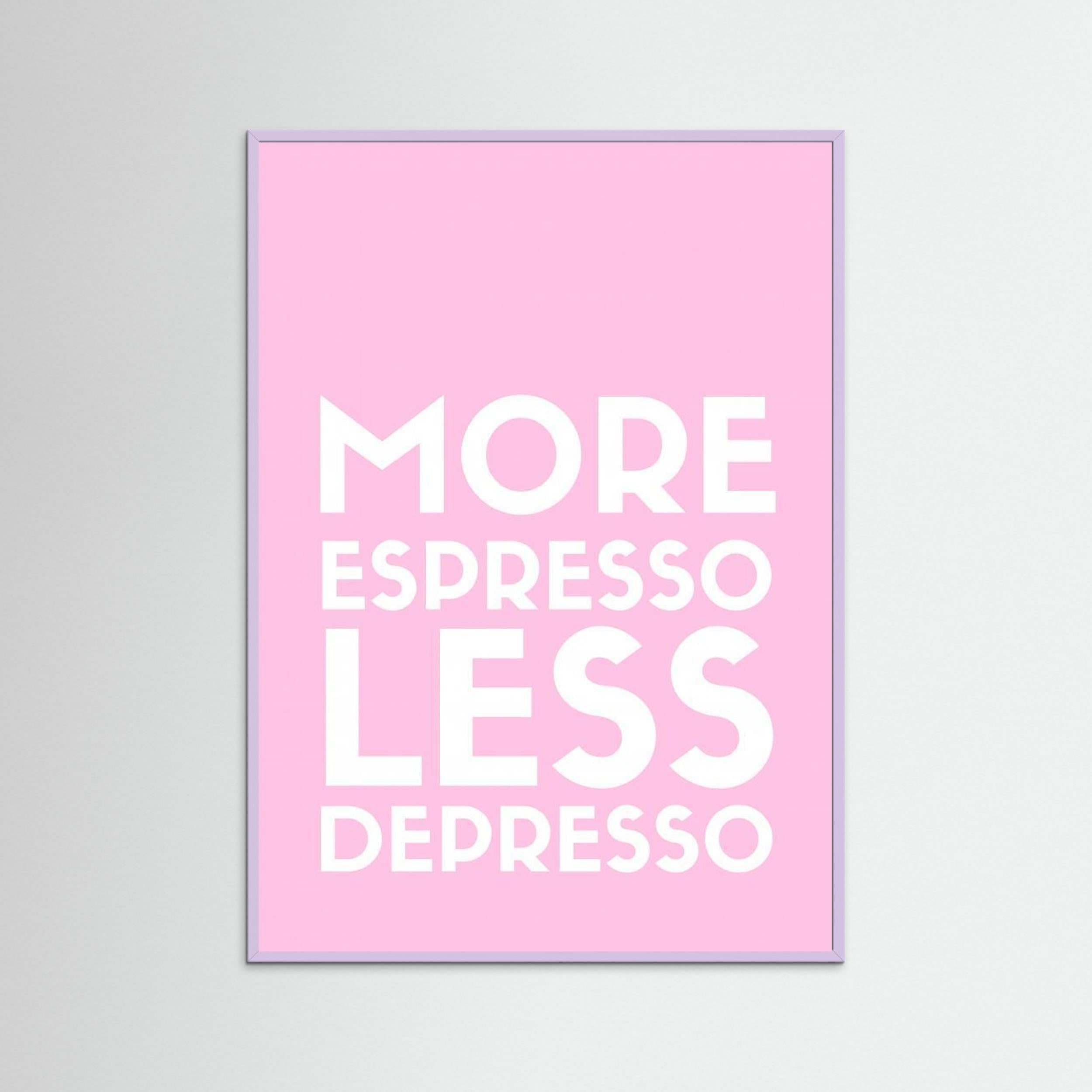 Espresso Depresso by Athene Fritsch Fine Art Paper 