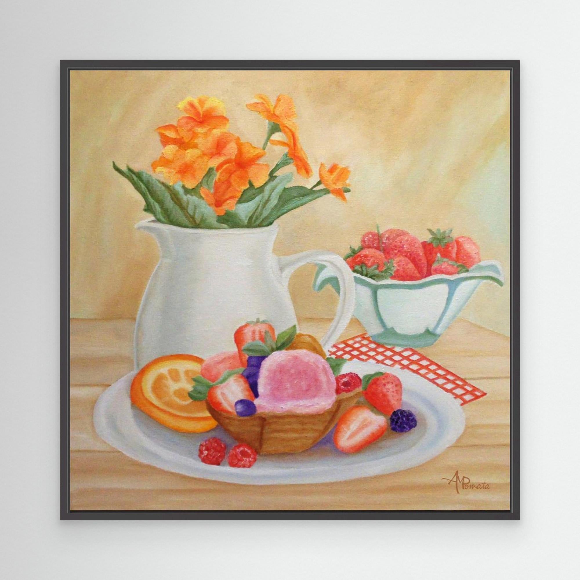 Sweet Home by Angeles M. Pomata Canvas