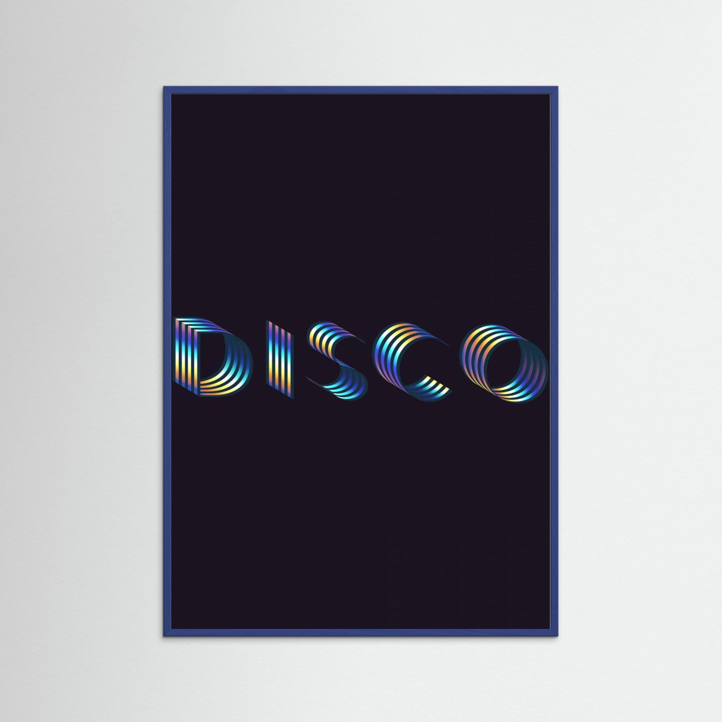 Disco by Uma Gokhale Fine Art Paper
