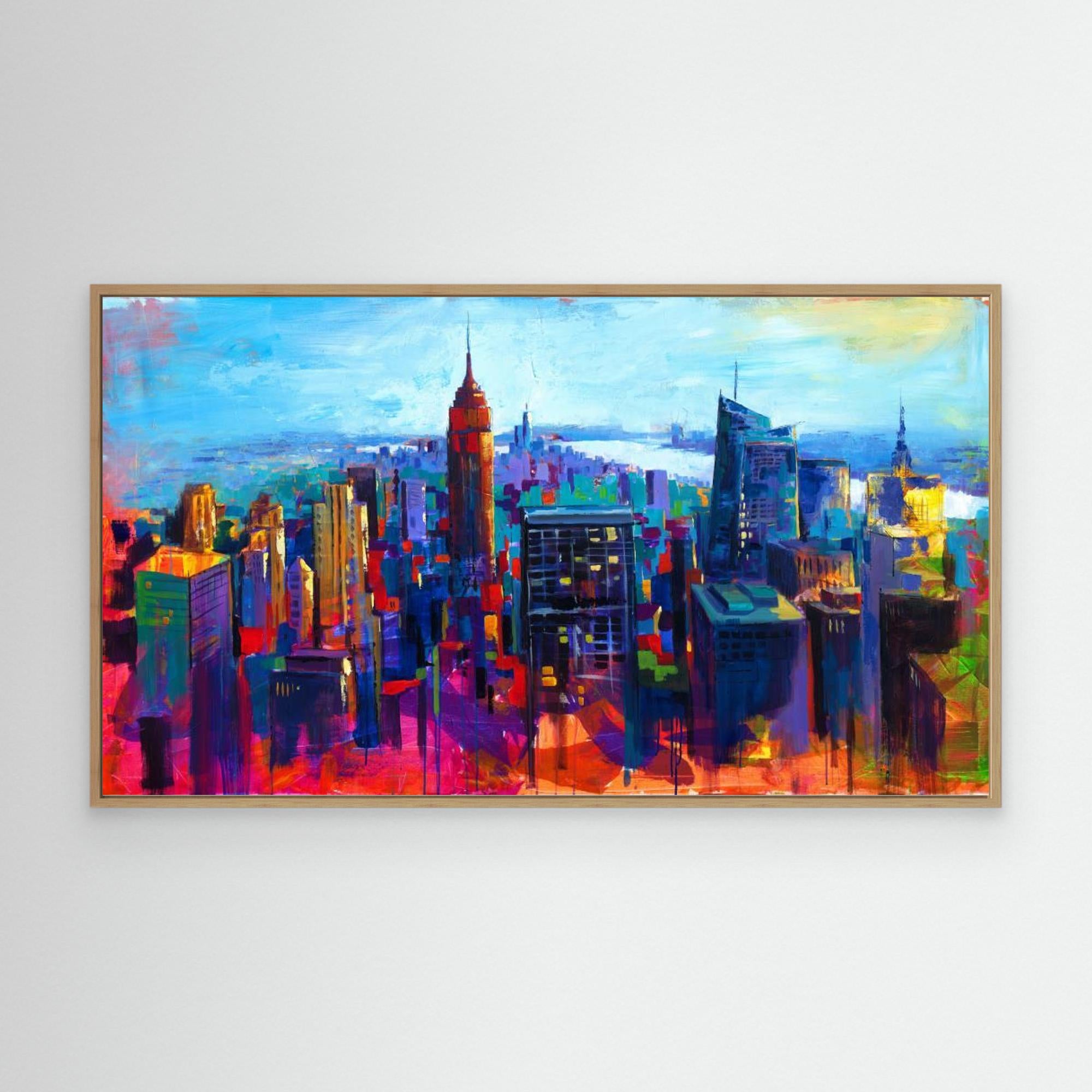 New York City Skyline by Renate Holzner Canvas