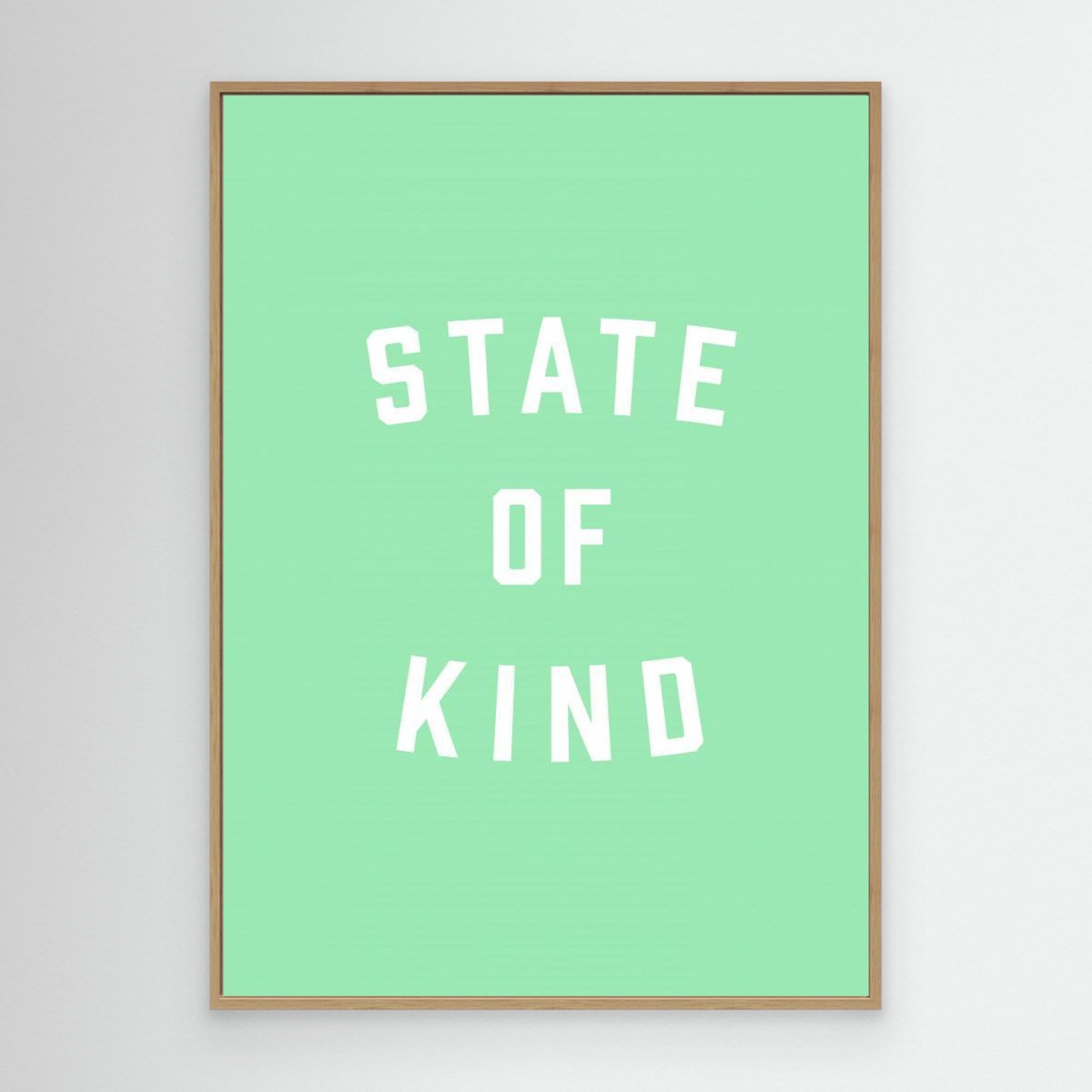 State of Kind by Frankie Kerr Dineen Canvas