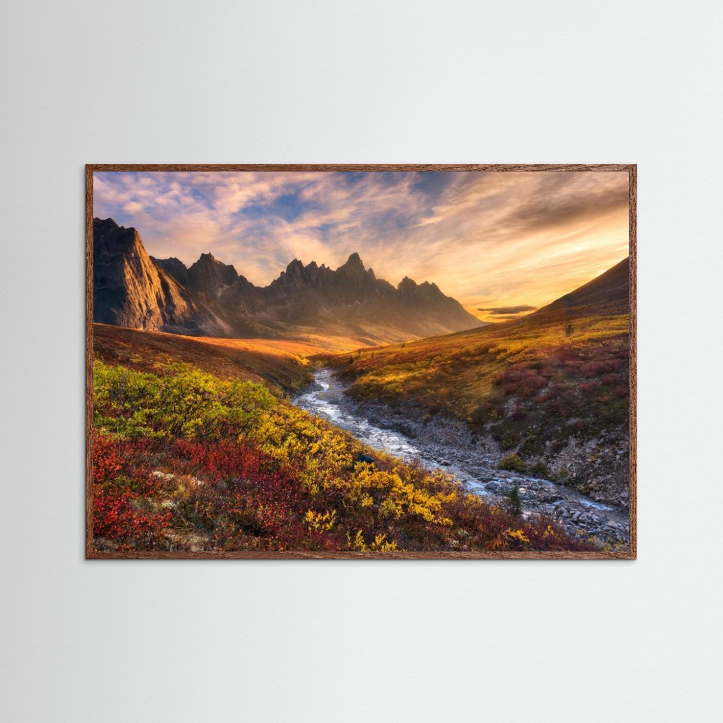 Mountain Paradise by Chris Moore Fine Art Paper