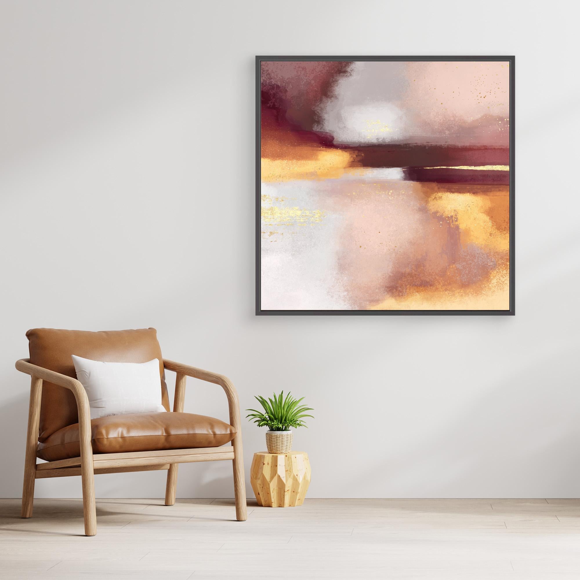 Burgundy Sunset by Elisabeth Fredriksson