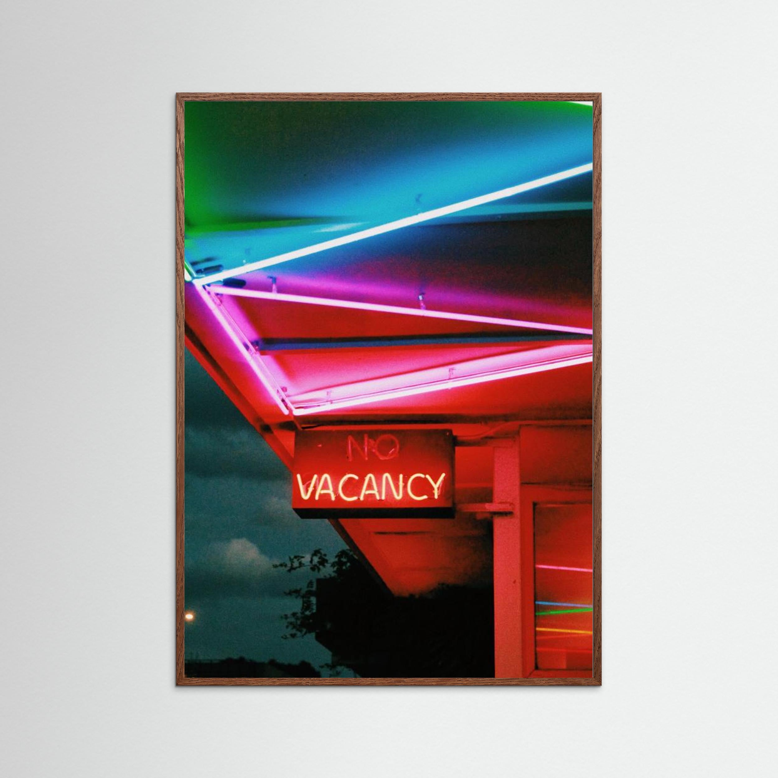 No Vacancy - Tall by Samantha Hearn Fine Art Paper 