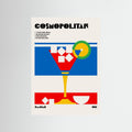 Cosmopolitan Bauhaus Cocktail by Retrodrome