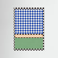 Checkered rothko inspirration by Little Dean Fine Art Paper 