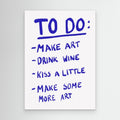 To Do by Athene Fritsch Canvas
