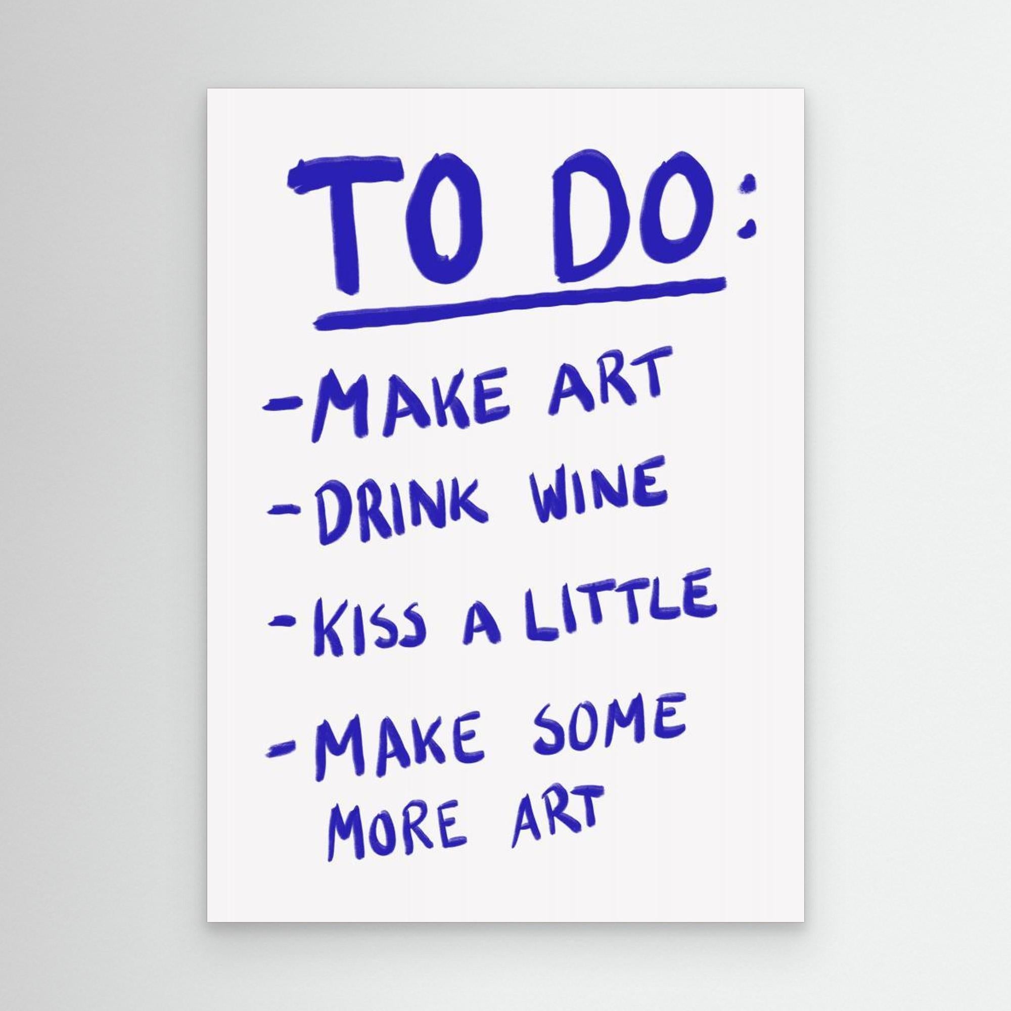 To Do by Athene Fritsch Canvas