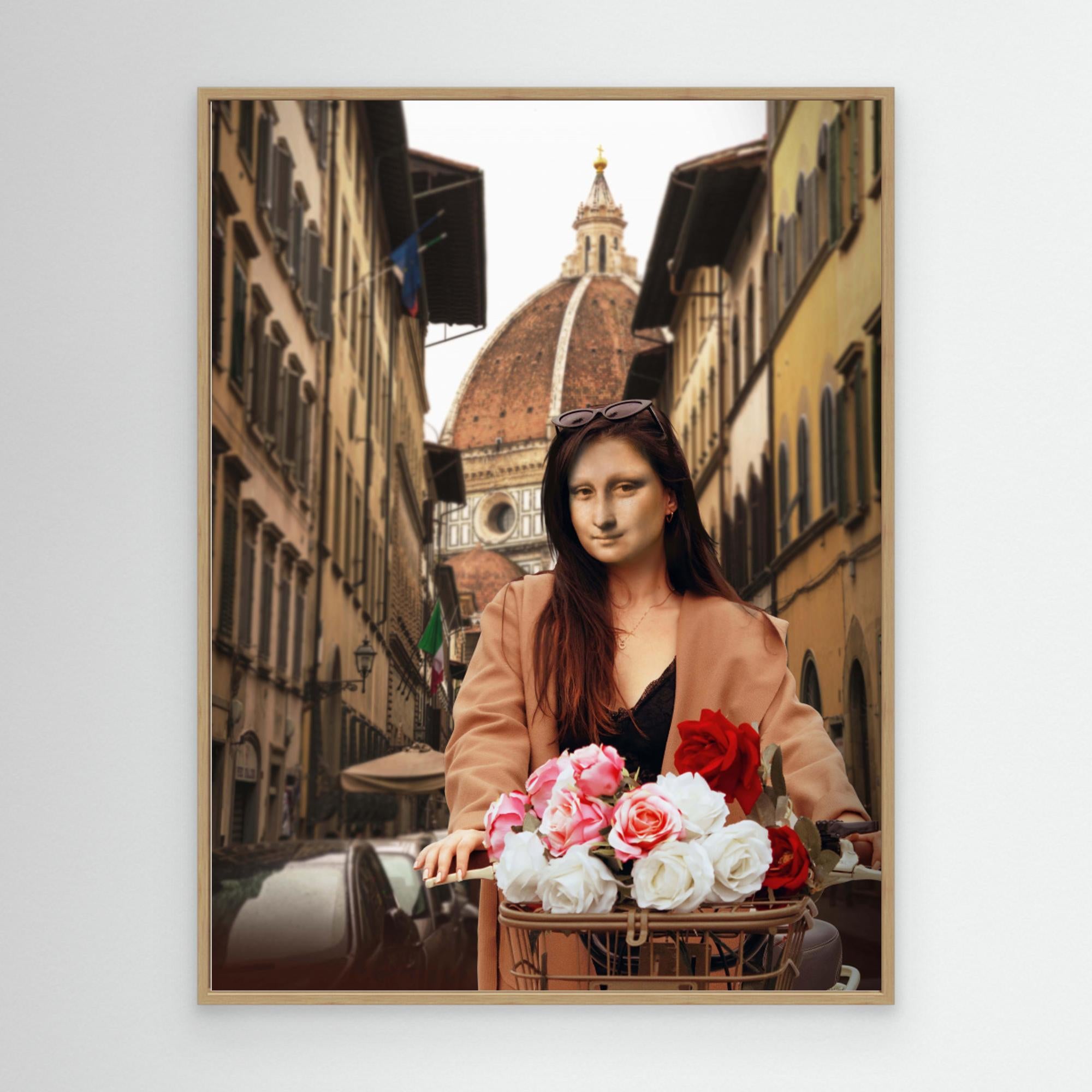 Mona On Florence by Dikhotomy Canvas