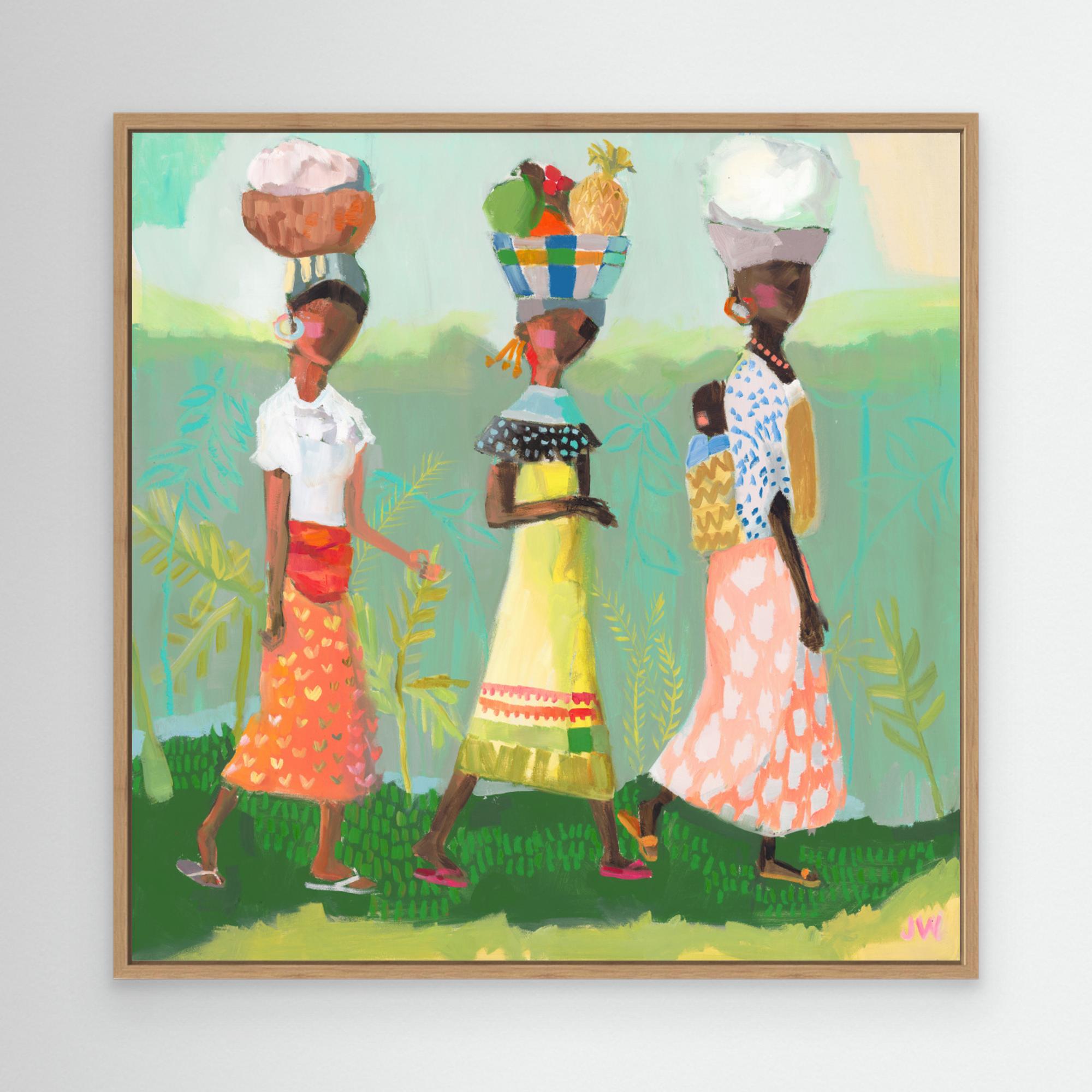 Back From the Market by Jenny Westenhofer