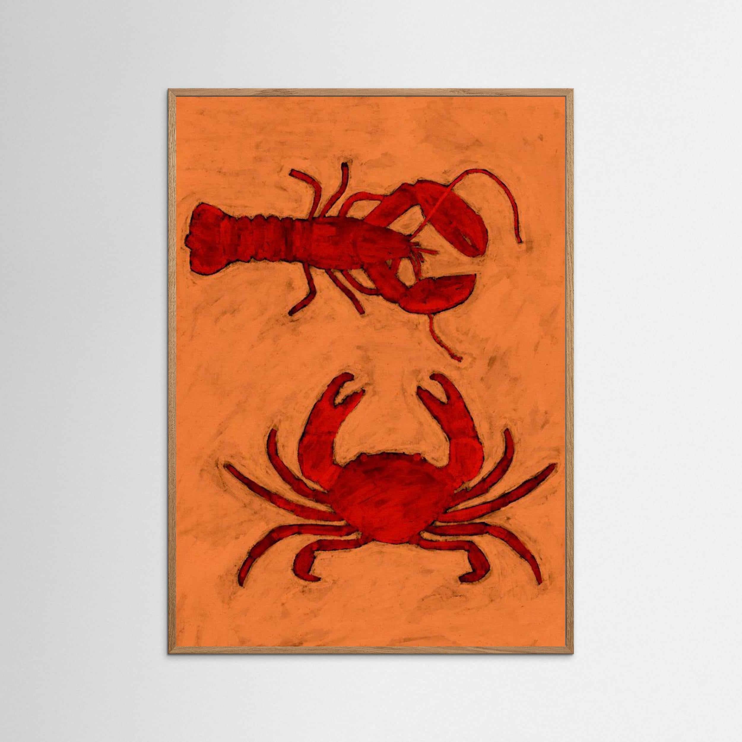 Coastal Creatures by Shatha Al Dafai Fine Art Paper 