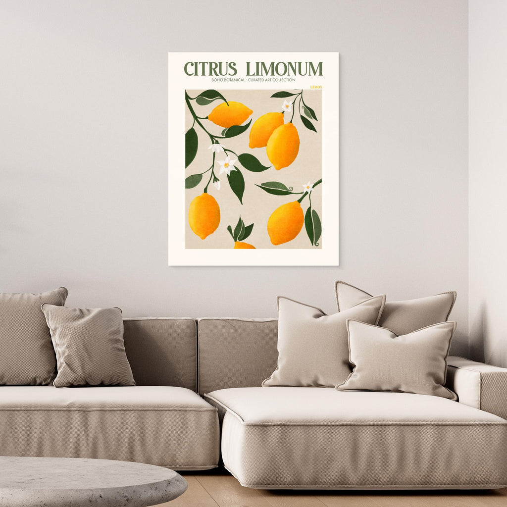 Citrus Limonum - Lemon by Emel Tunaboylu