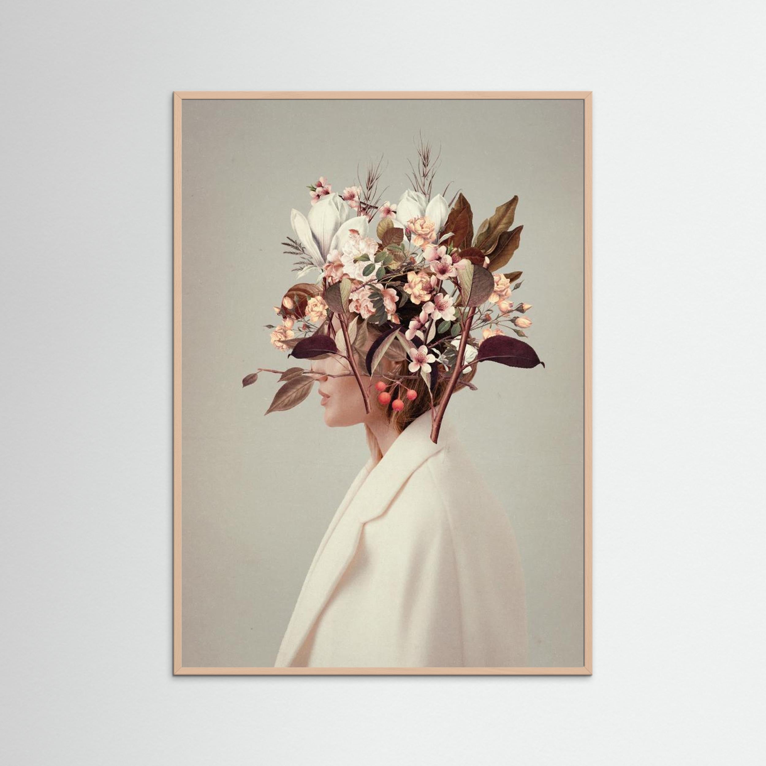 I Fell In Love With Fall Because of You by Frank Moth Fine Art Paper 