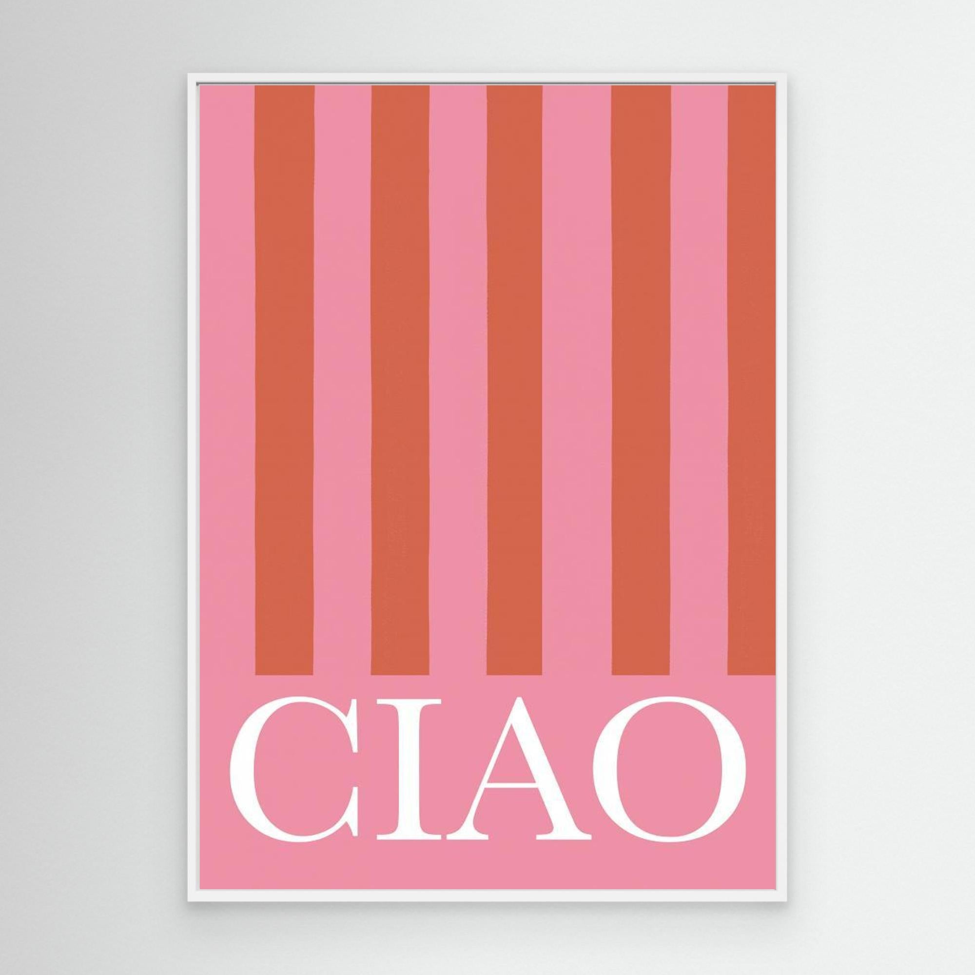 Ciao Stripes by Talitha Mc Queen Canvas
