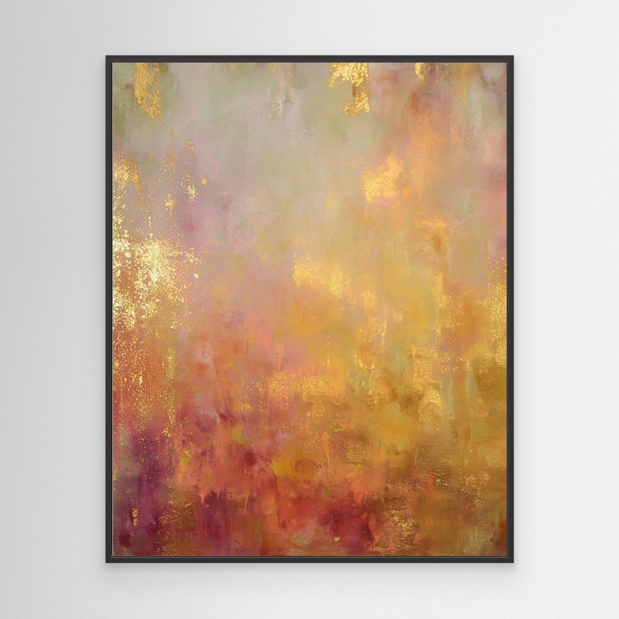 Autumn flames No.2 By Natty Jaxxx The Frame Gain Canvas