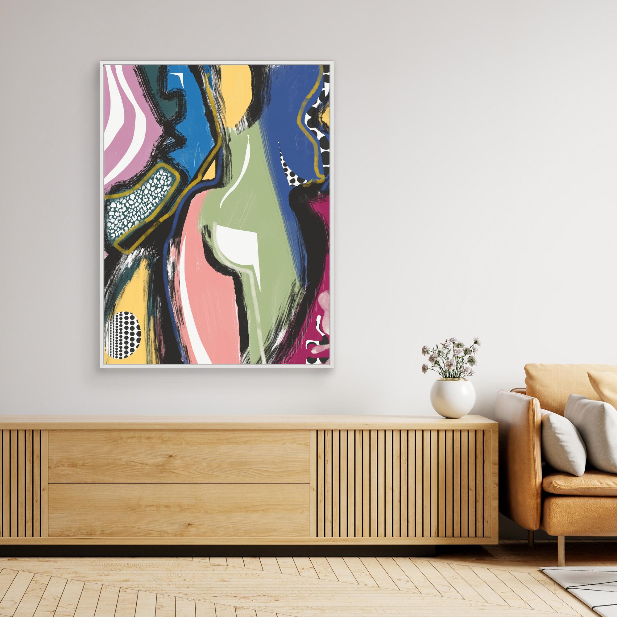 Colorful Abstract Bum by Little Dean