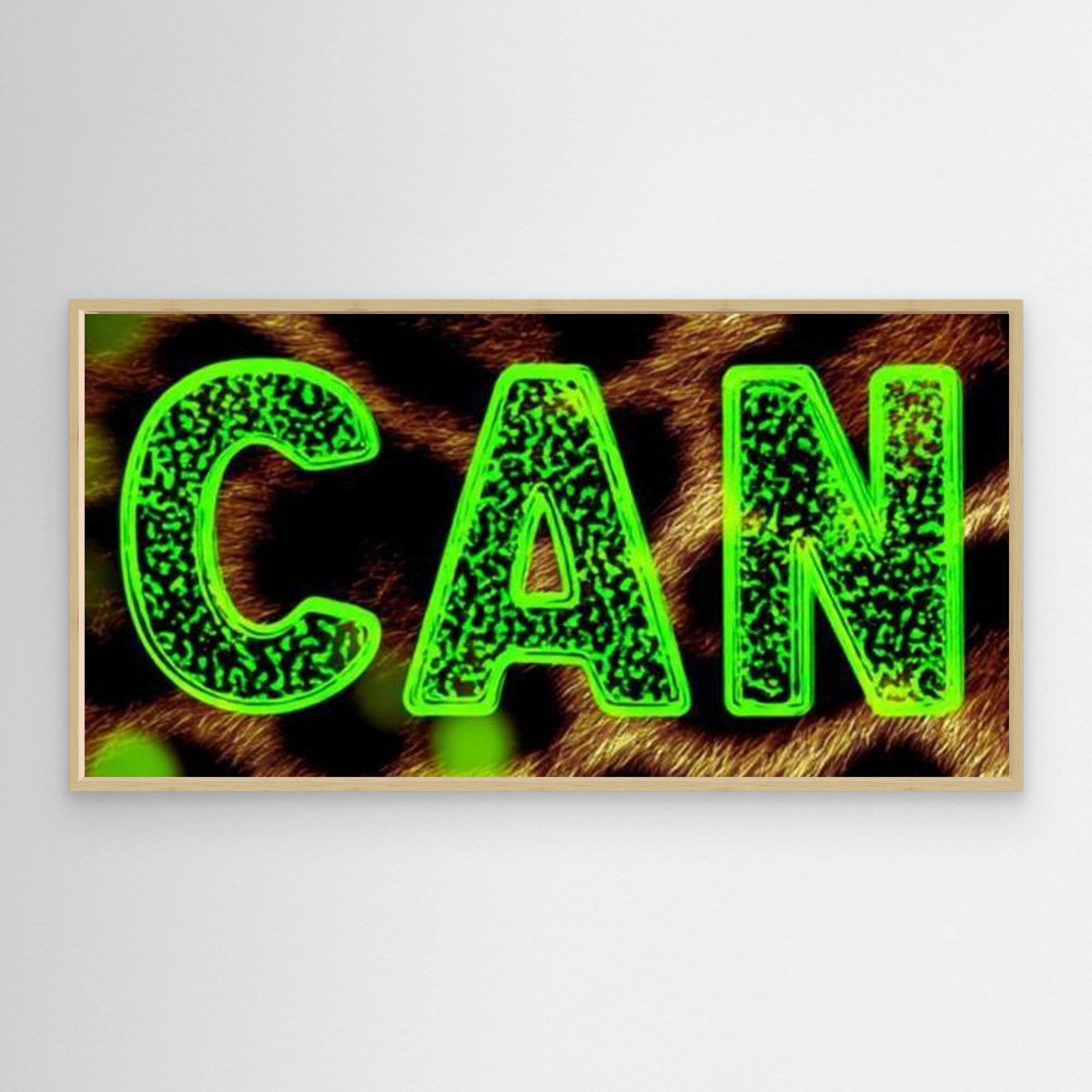 CAN by Natty Jaxxx The Frame Gain Canvas