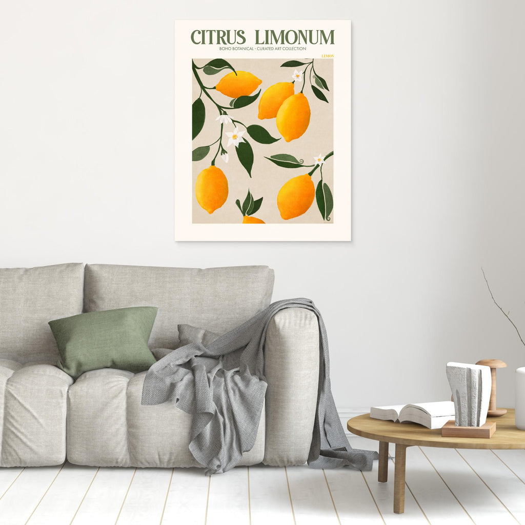 Citrus Limonum - Lemon by Emel Tunaboylu