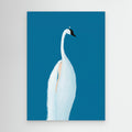 Swan Maybe by Merel Takken Canvas