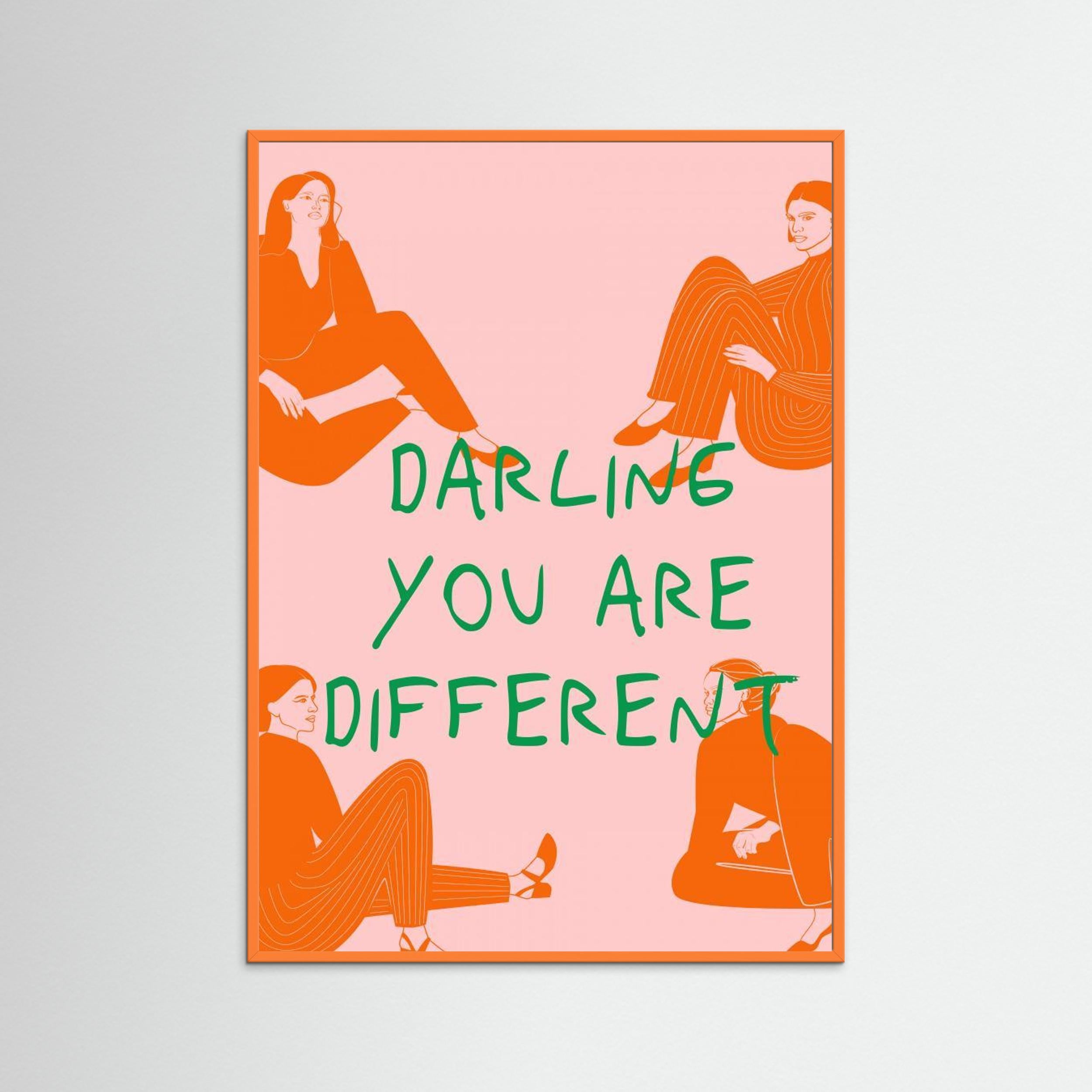 Darlingyouare by Treechild Fine Art Paper 