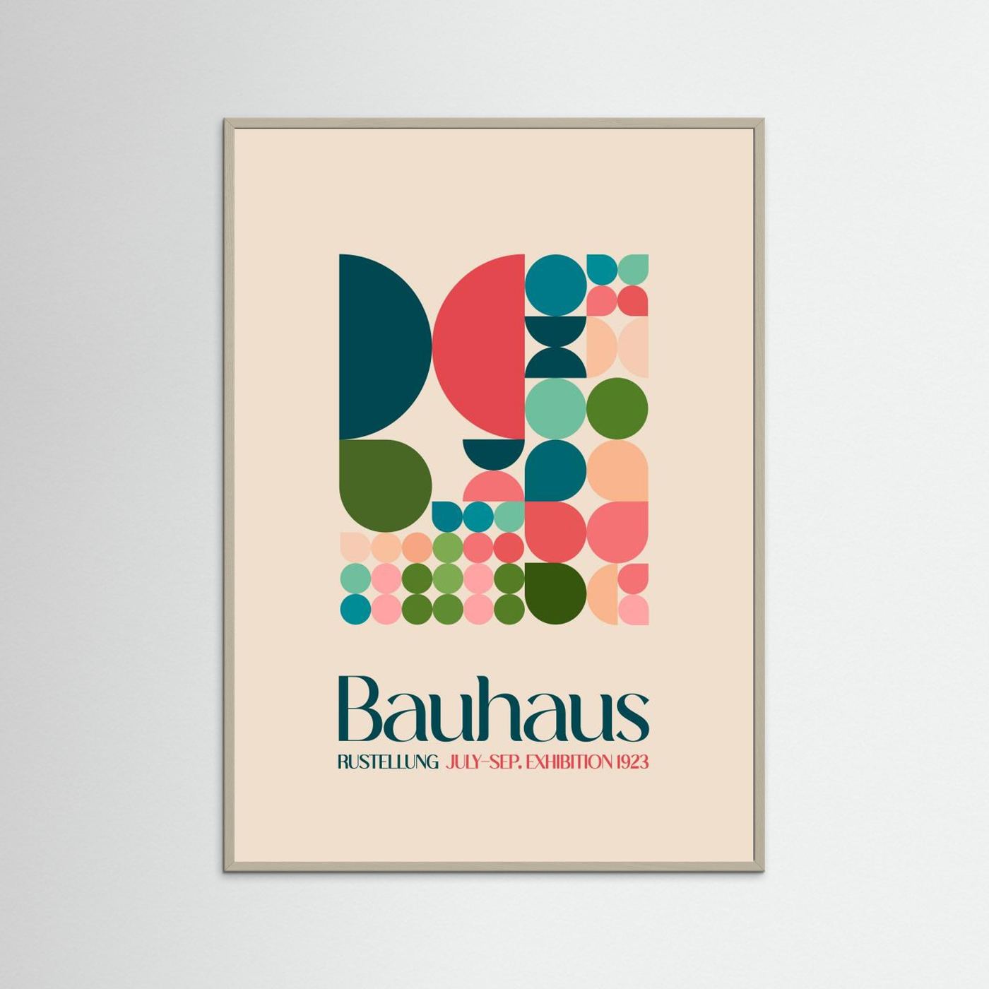 Bauhaus Kutular 2 by Emel Tunaboylu Fine Art Paper 