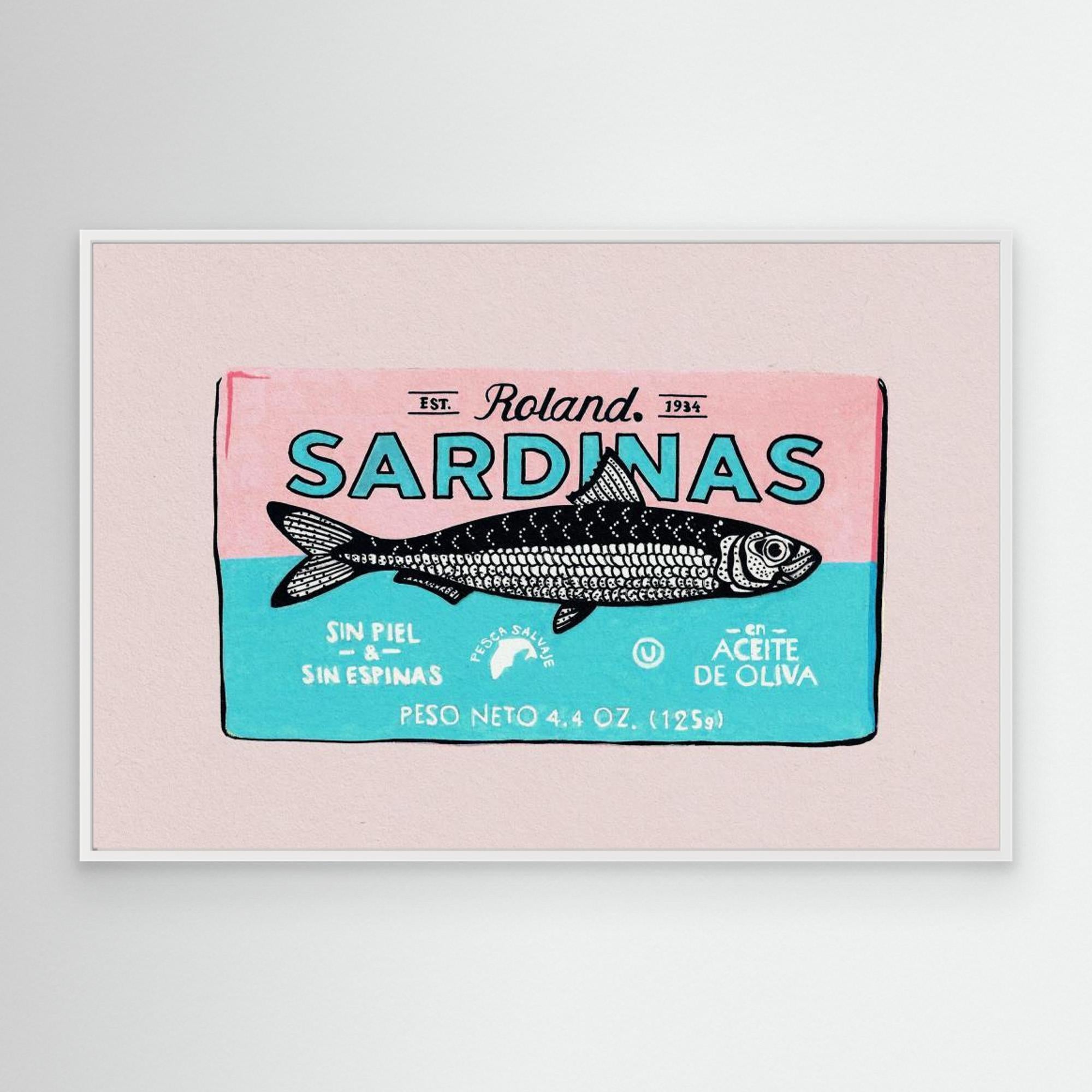 Roland Sardinas by Studio Mandariini Canvas