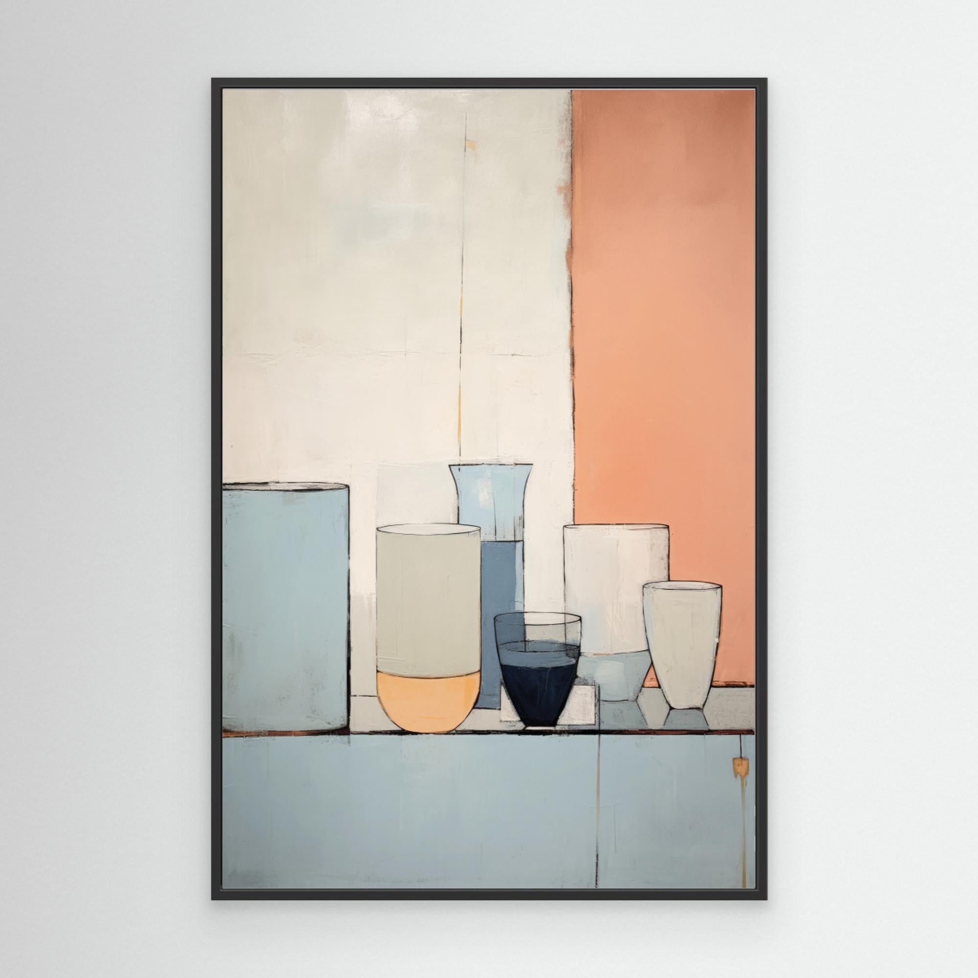 Pastel Still Life by Treechild Canvas