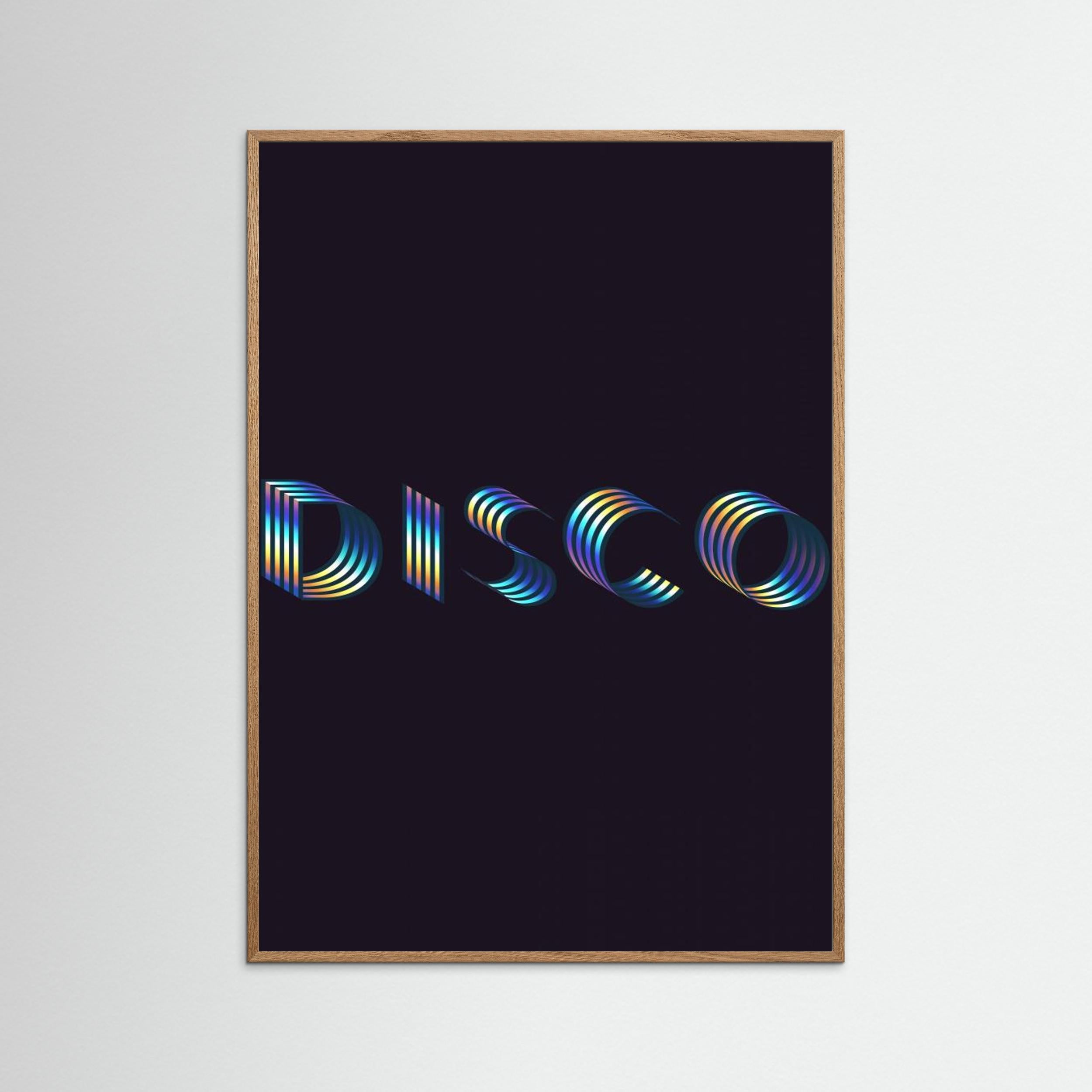 Disco by Uma Gokhale Fine Art Paper