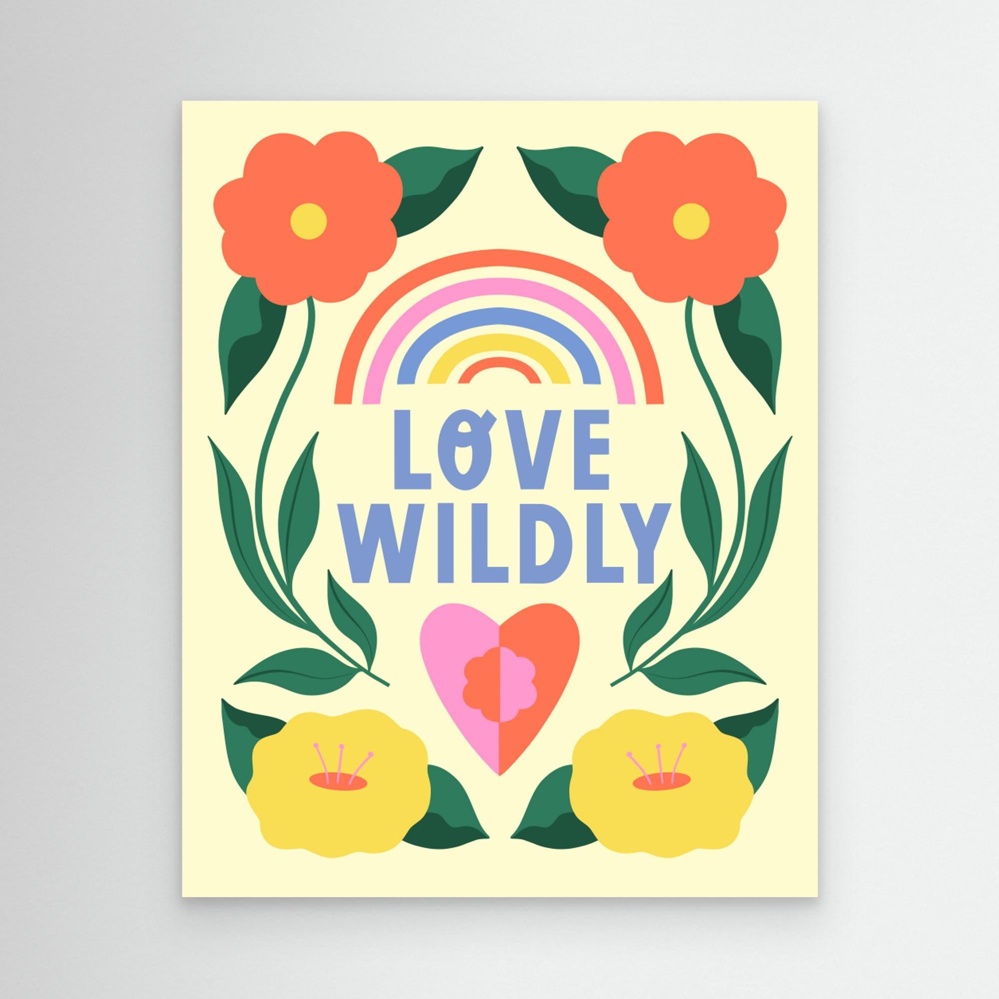 Love Wildly by Melissa Donne Canvas