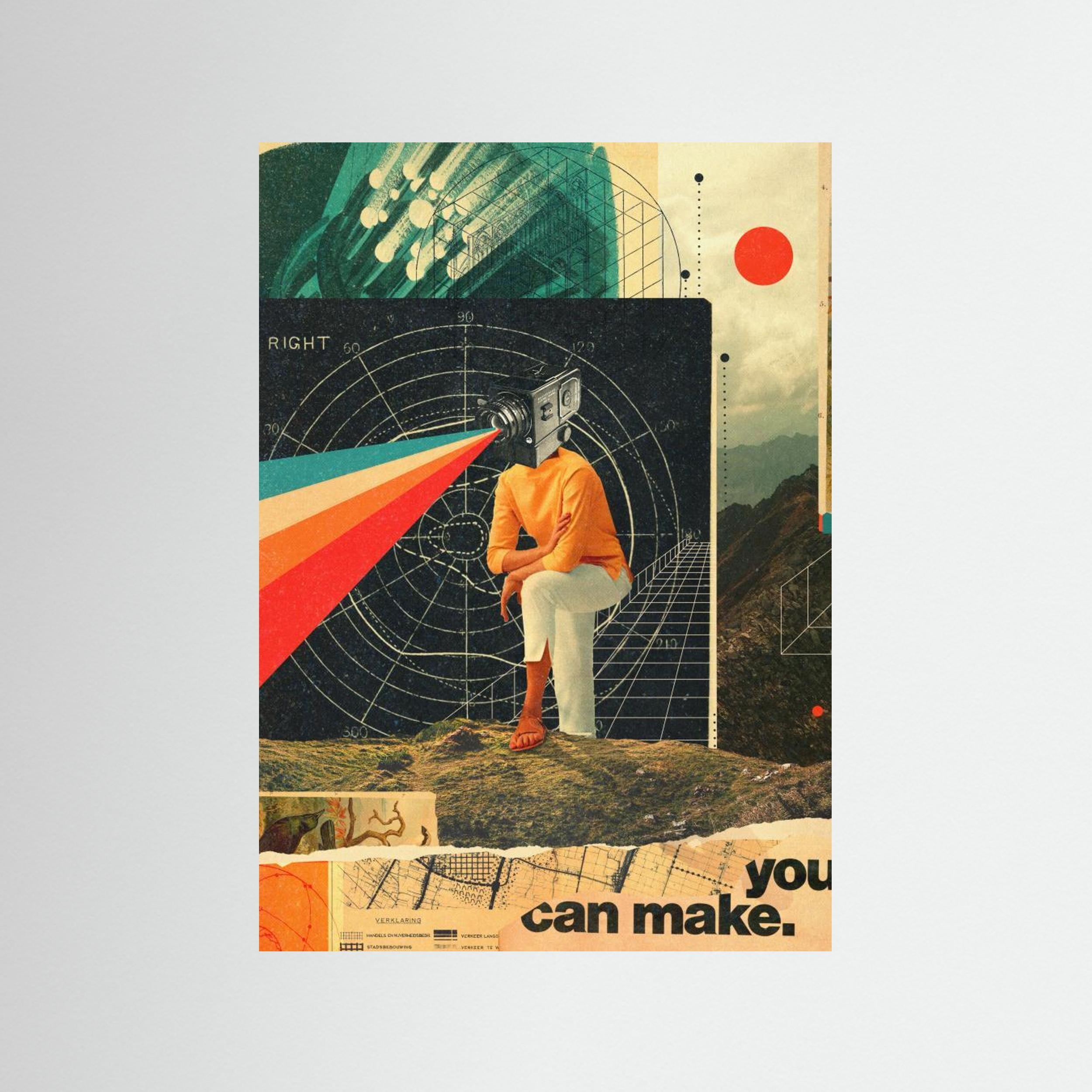 You Can Make It Right by Frank Moth Fine Art Paper 