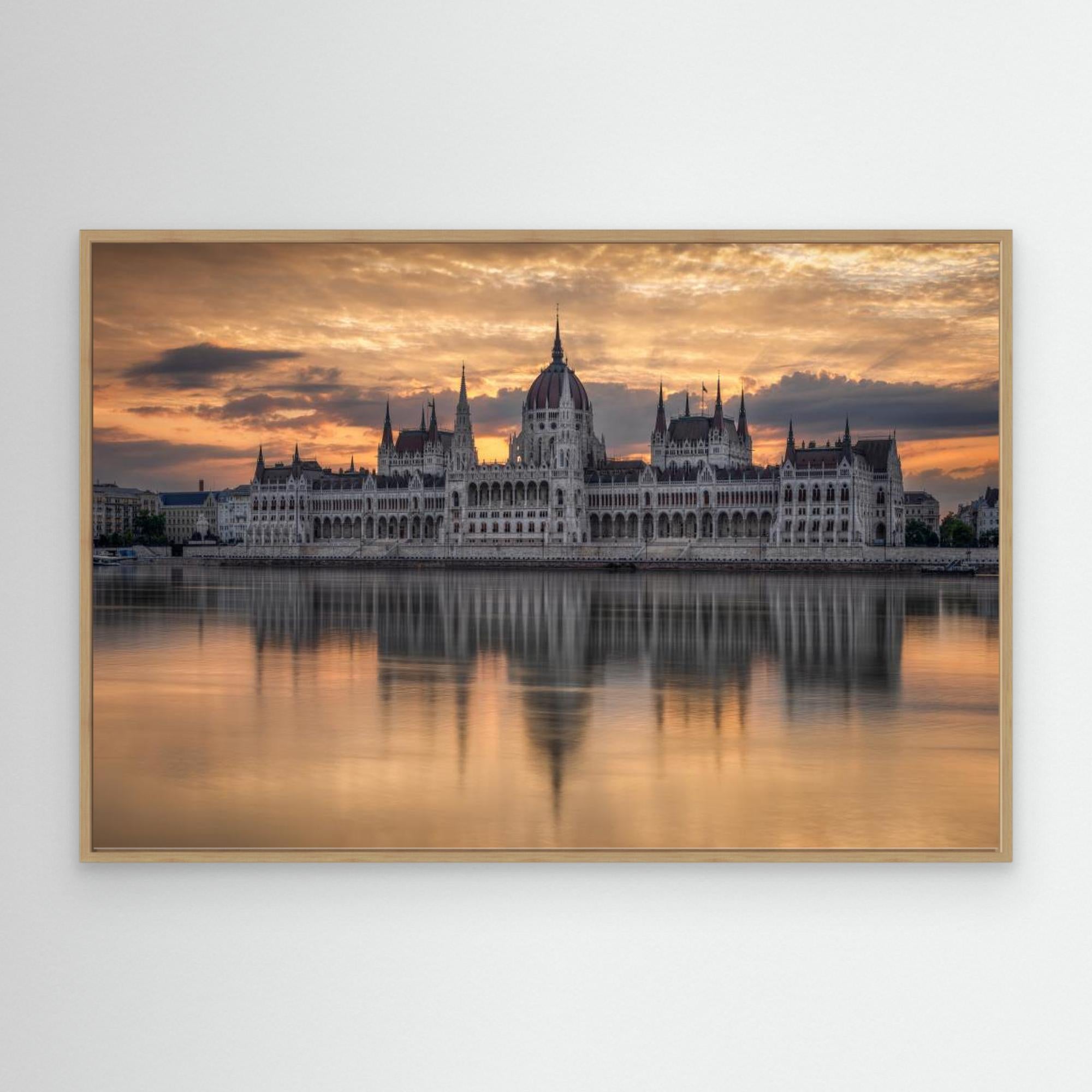 Sunrise in Budapest by Nicholas Canvas