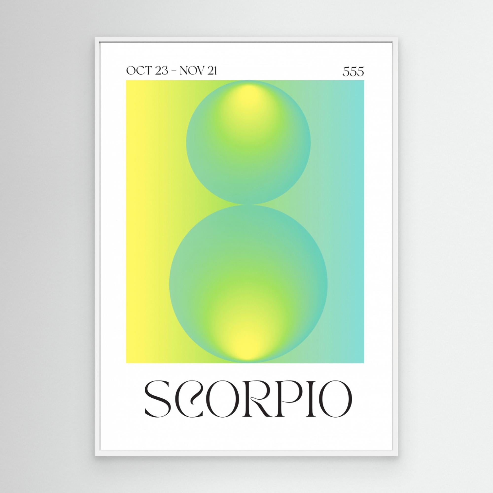 Scorpio by Valeria Castillo Canvas