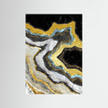Marble lux gold by The frame Gain Fine Art Paper 
