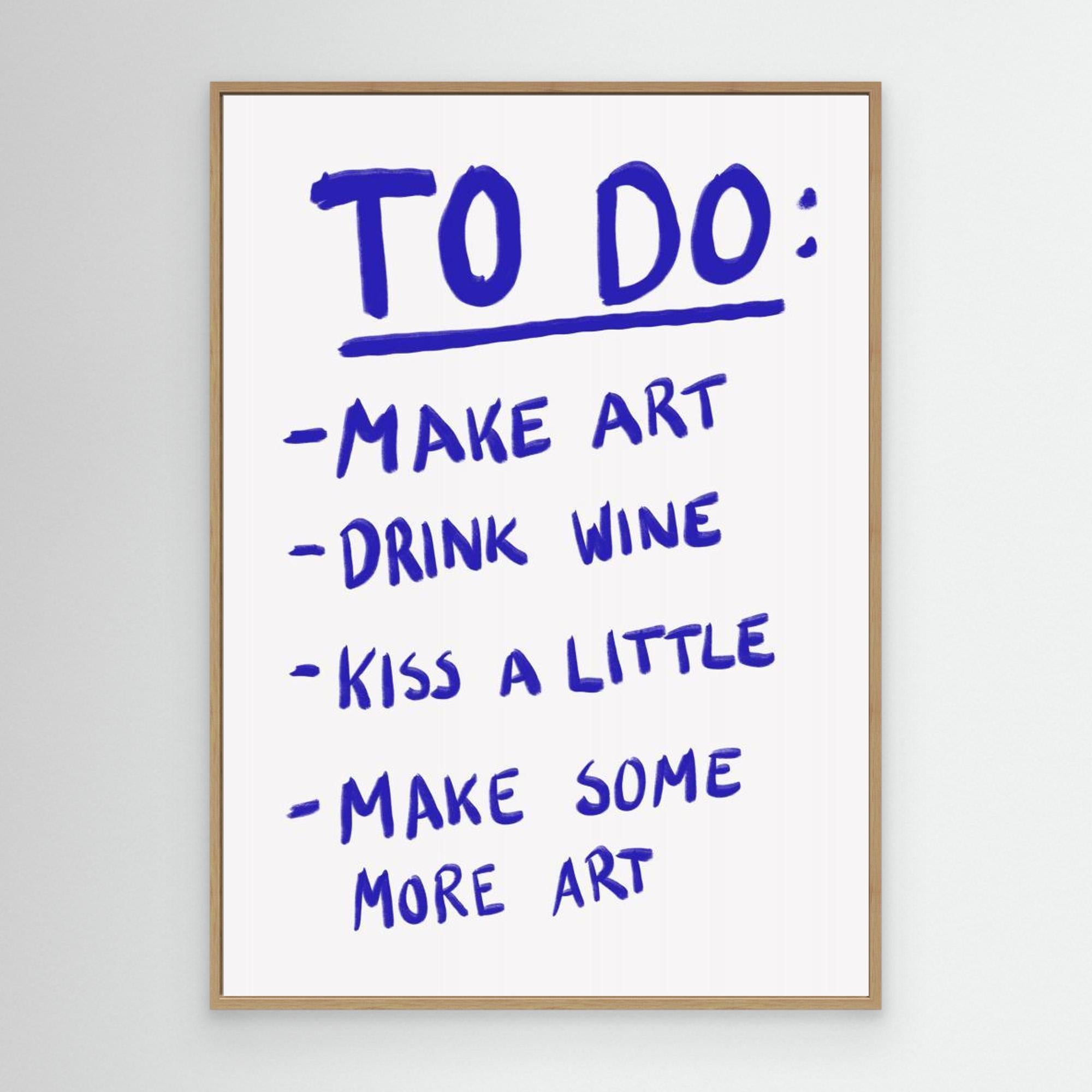 To Do by Athene Fritsch Canvas